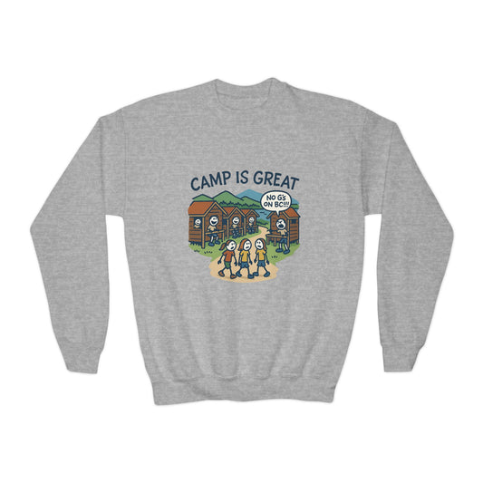 Youth Crewneck Sweatshirt No G's on BC