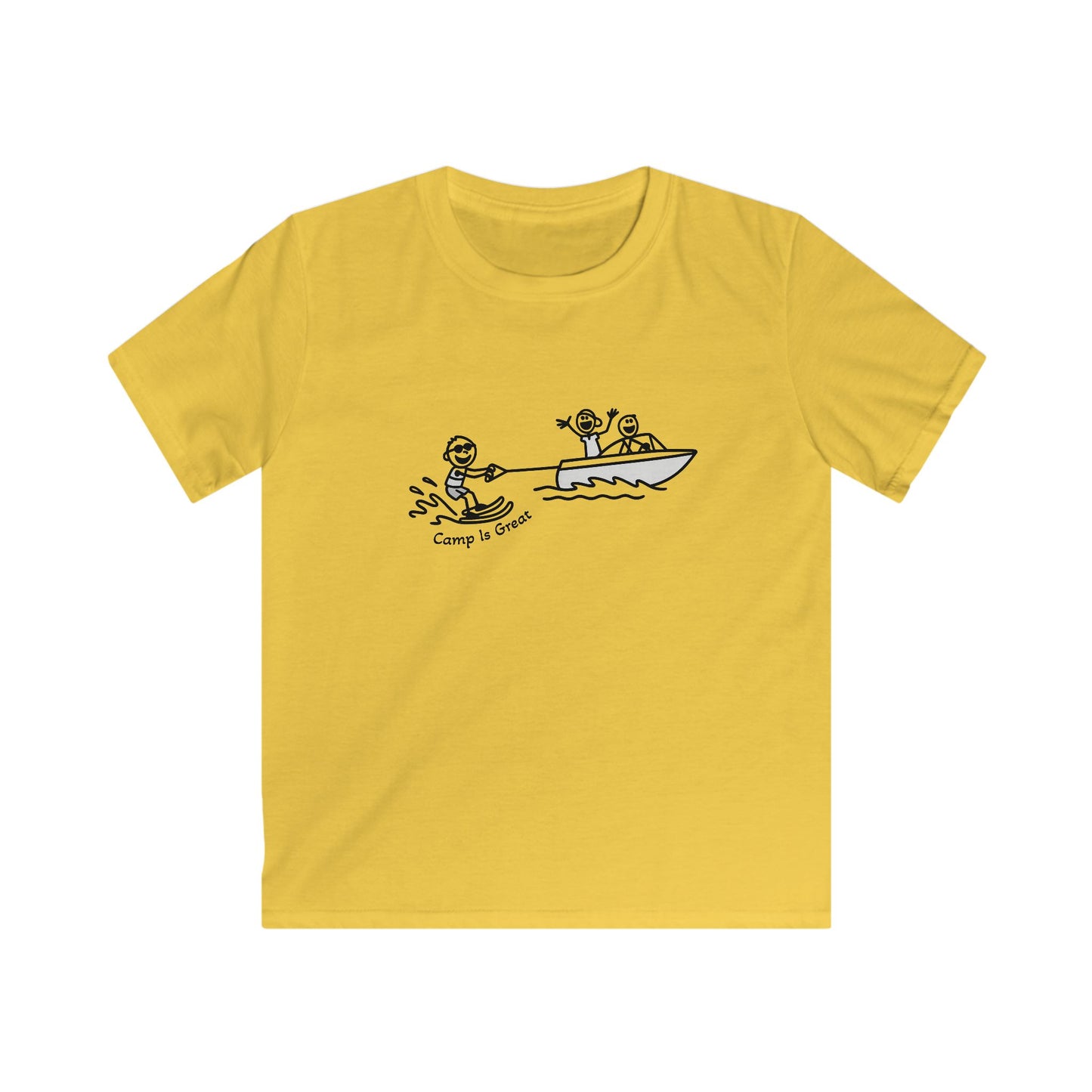 Kids Softstyle Tee Waterski