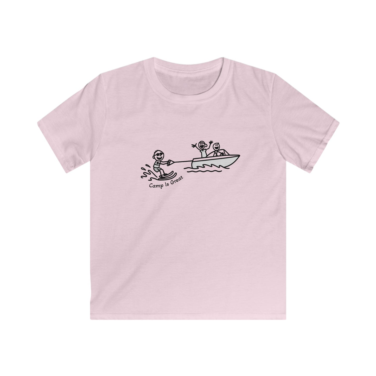 Kids Softstyle Tee Waterski