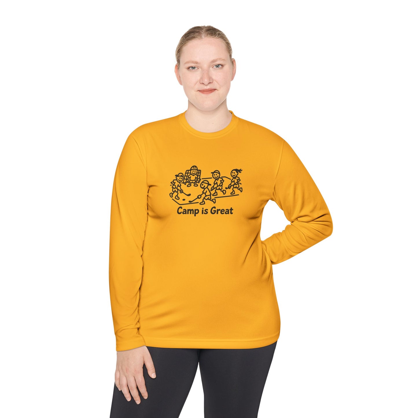 Unisex Lightweight Long Sleeve Tee Hockey