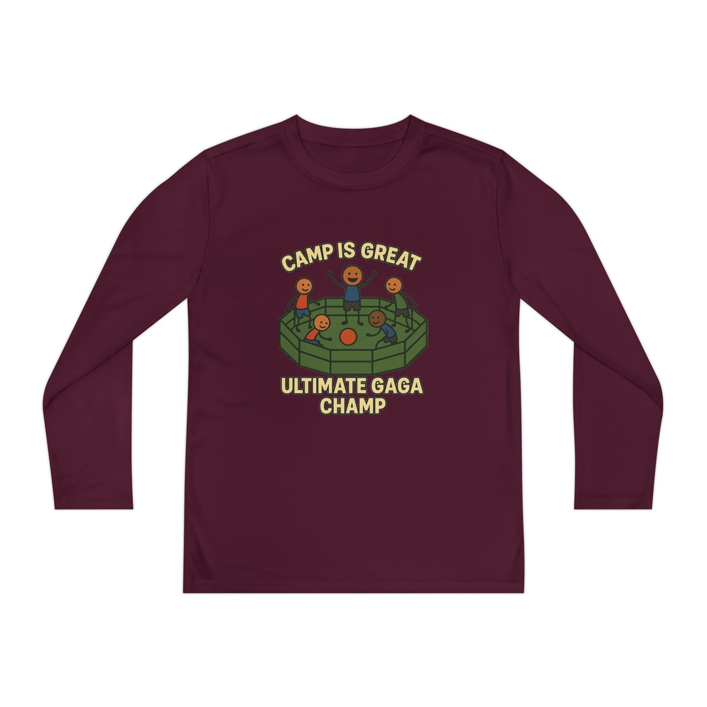 Youth Long Sleeve Competitor Tee GA Champ