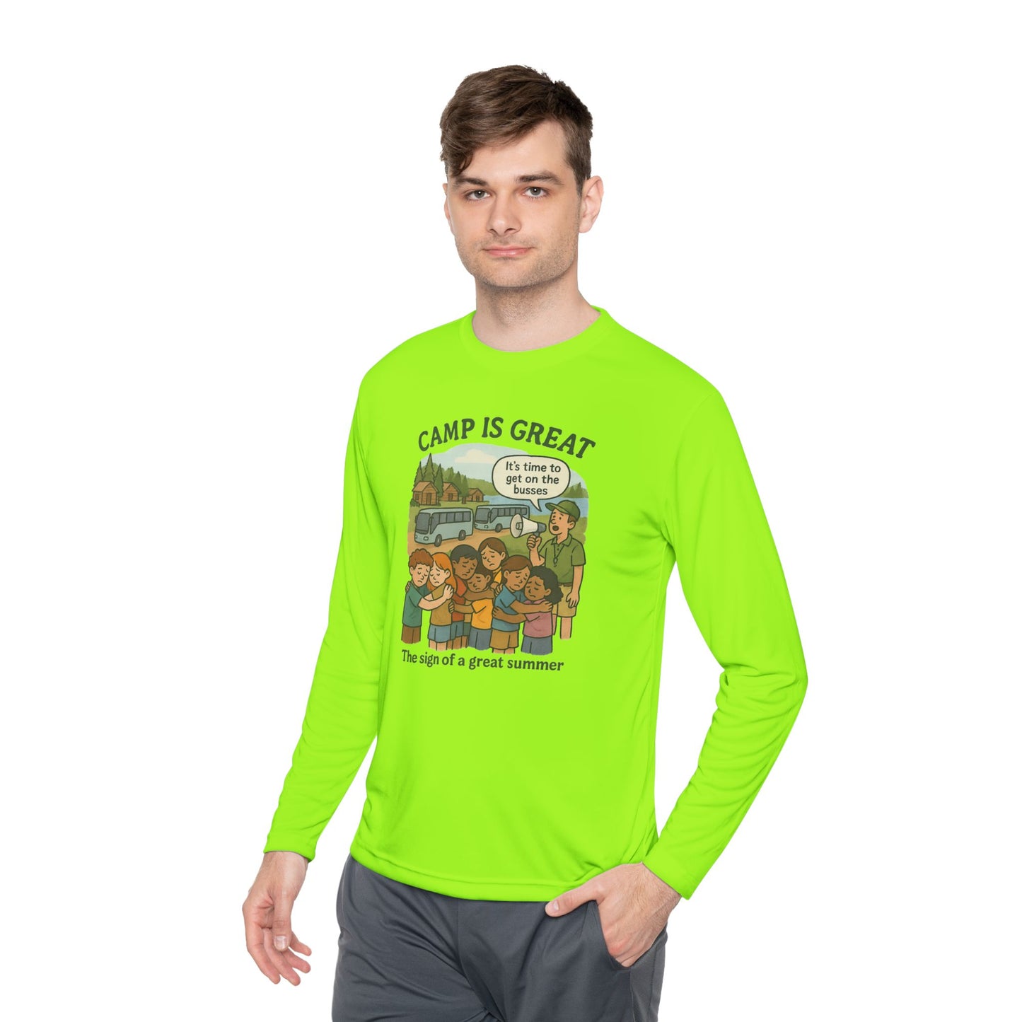 Unisex Lightweight Long Sleeve Tee Closing Day