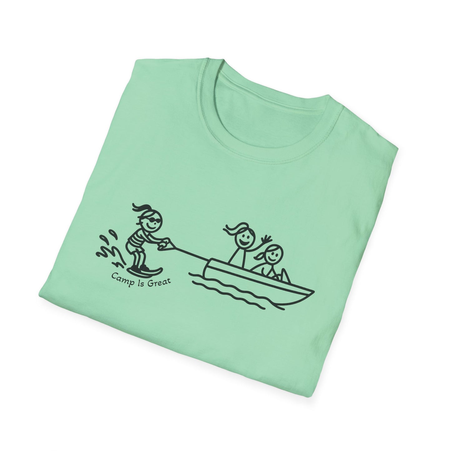 Unisex Softstyle T-Shirt Waterski