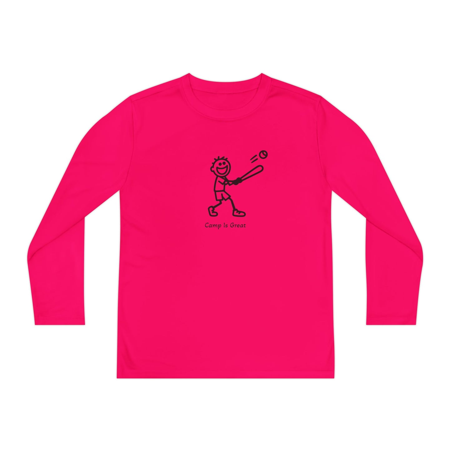 Youth Long Sleeve Competitor Tee Baseball