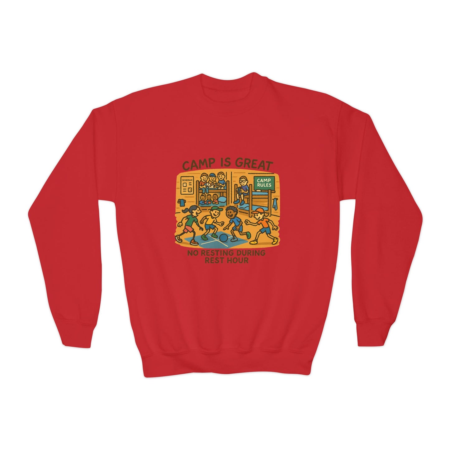 Youth Crewneck Sweatshirt Rest Hour