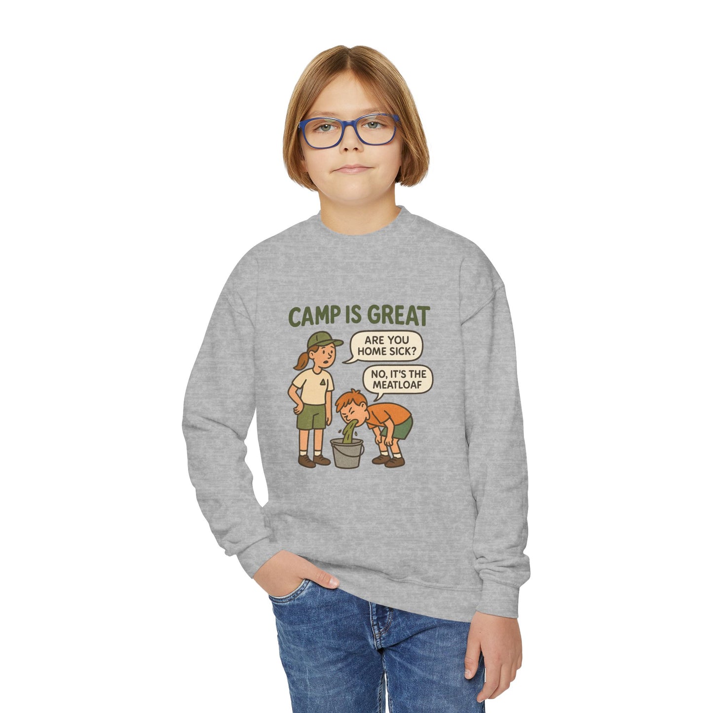Youth Crewneck Sweatshirt Meatloaf