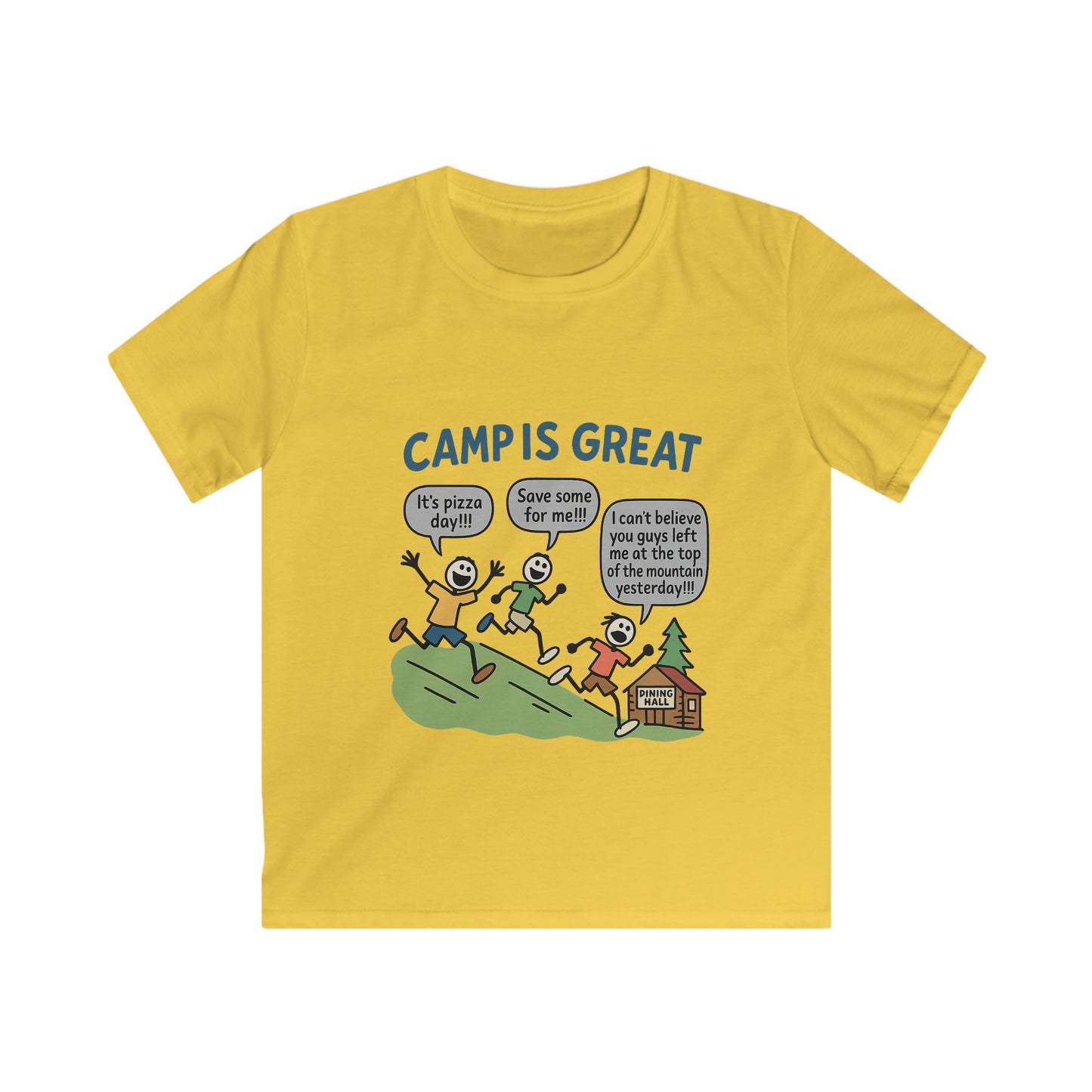Kids Softstyle Tee Pizza Day