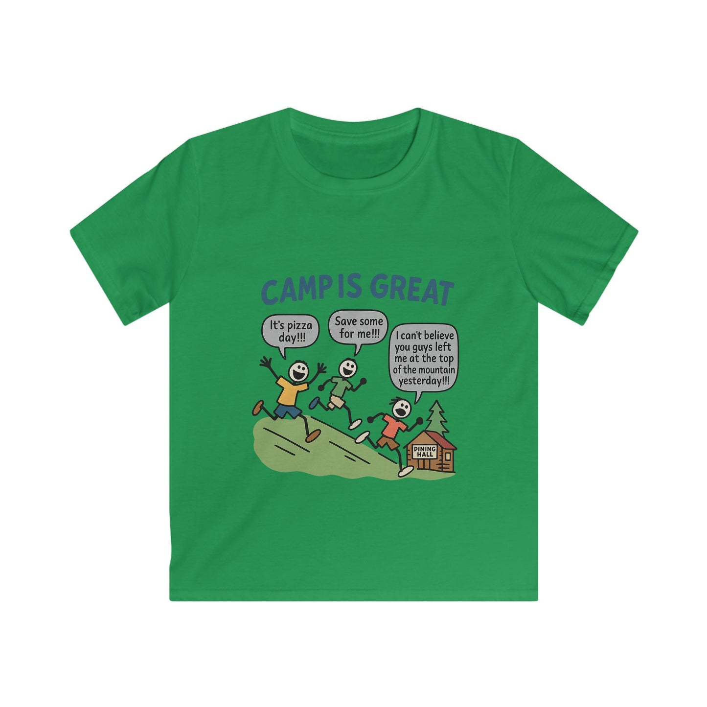 Kids Softstyle Tee Pizza Day