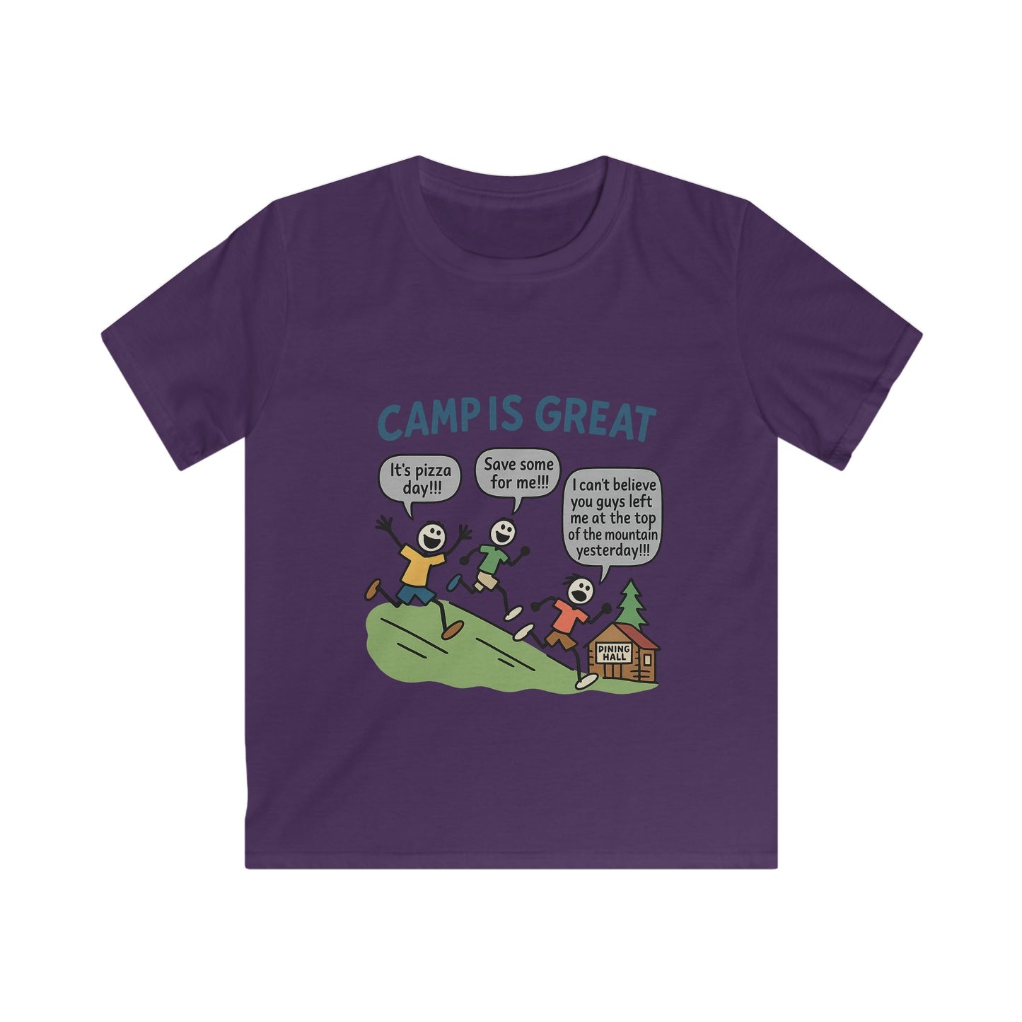 Kids Softstyle Tee Pizza Day