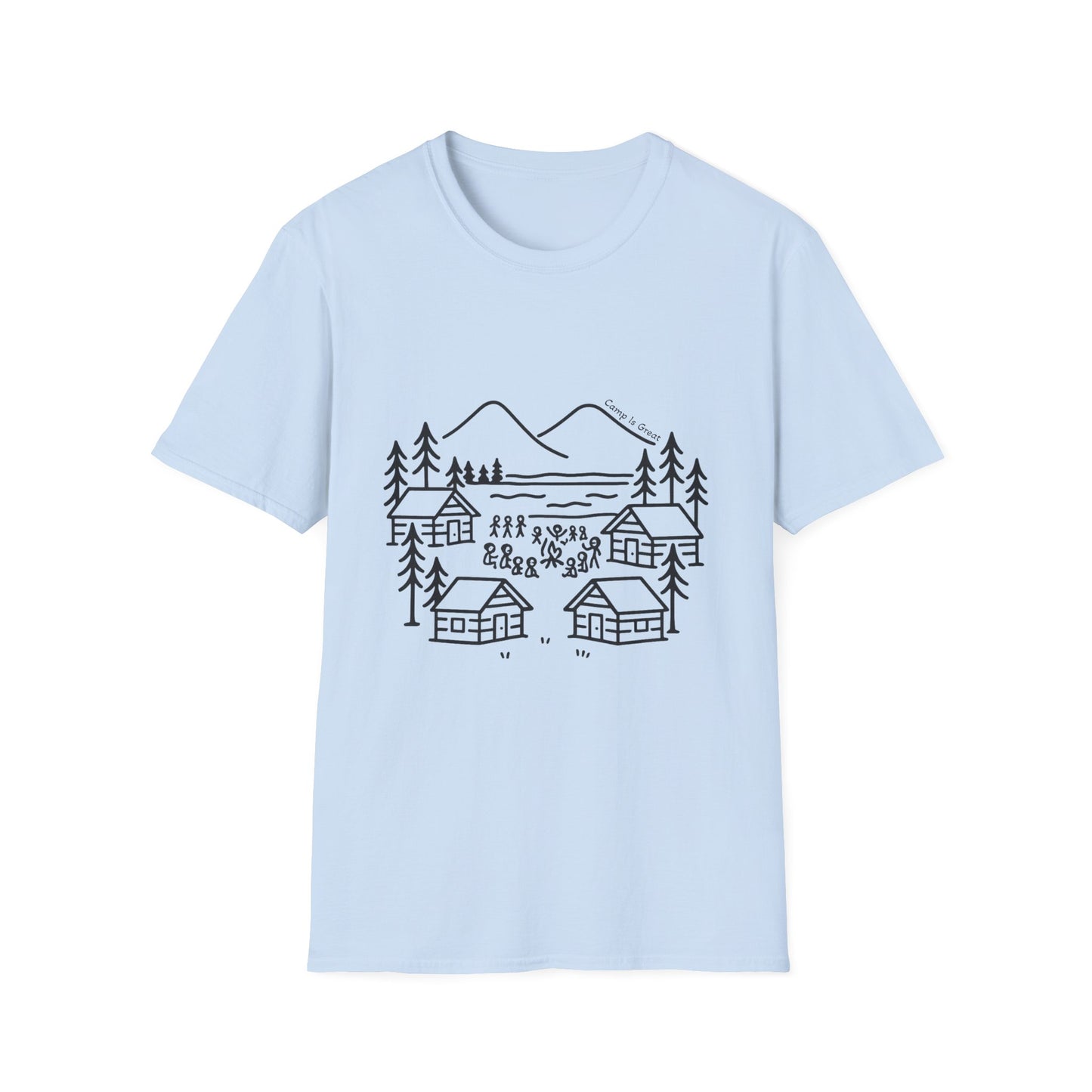 Unisex Softstyle T-Shirt Landscape