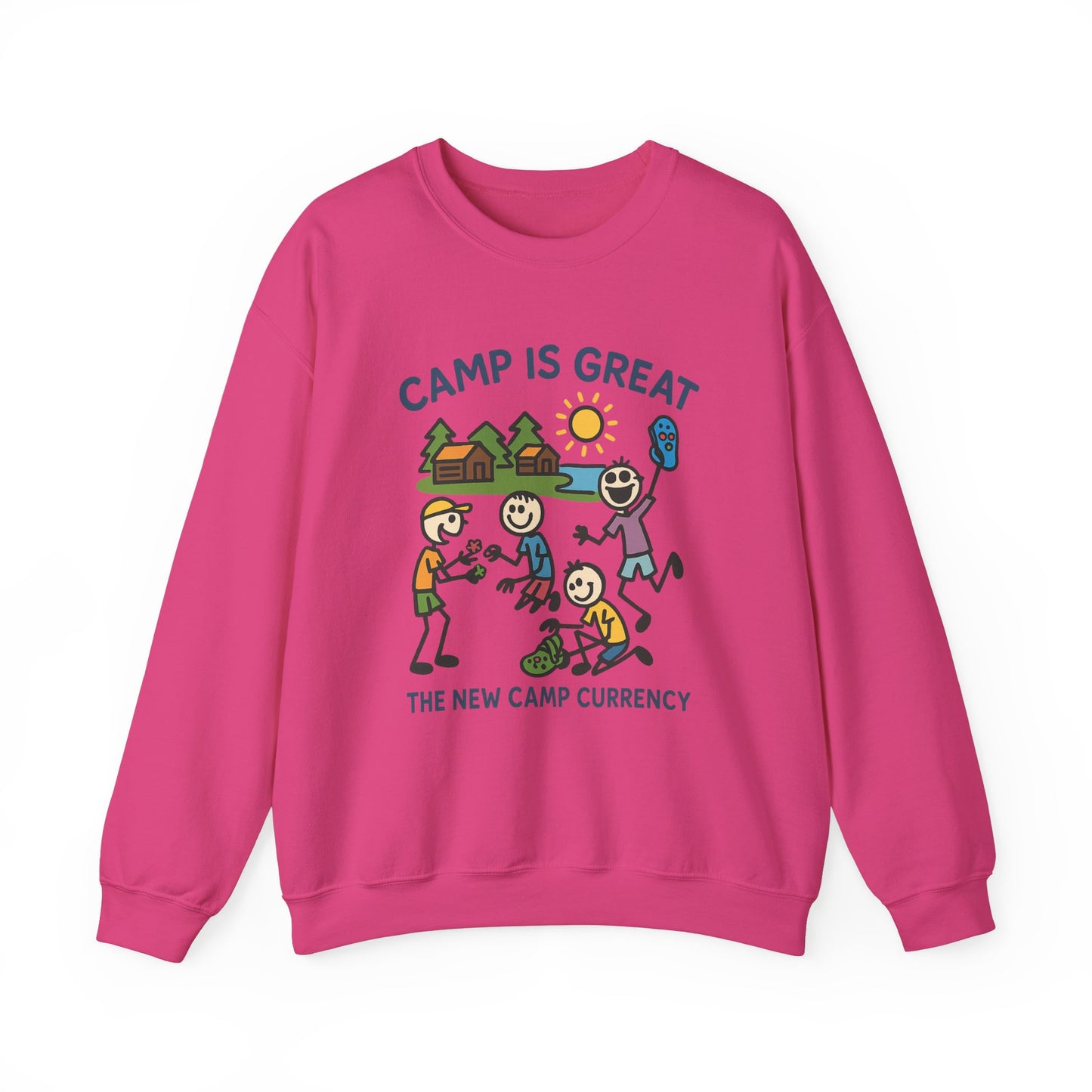 Unisex Heavy Blend™ Crewneck Sweatshirt Shoe Charms