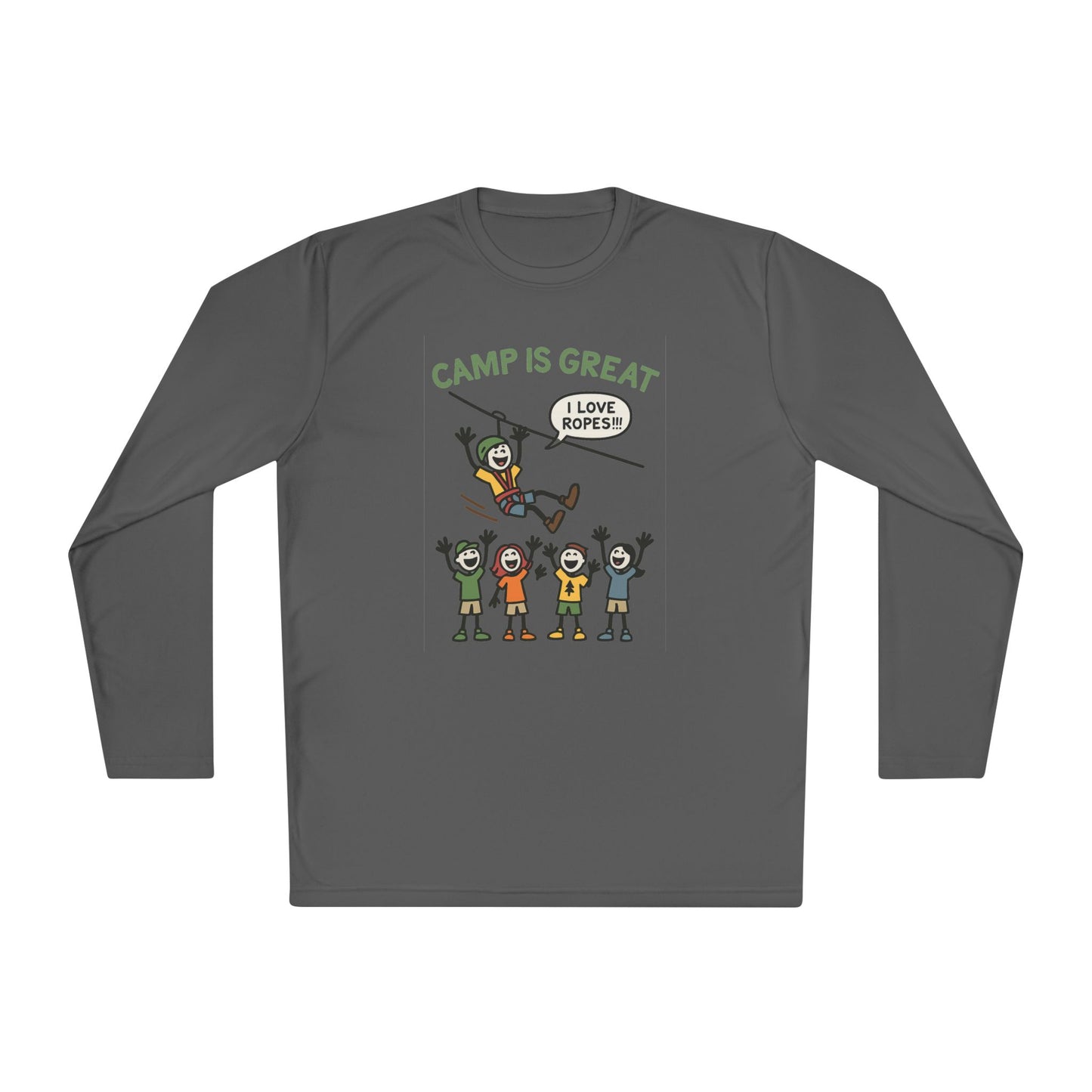 Unisex Lightweight Long Sleeve Tee Ropes