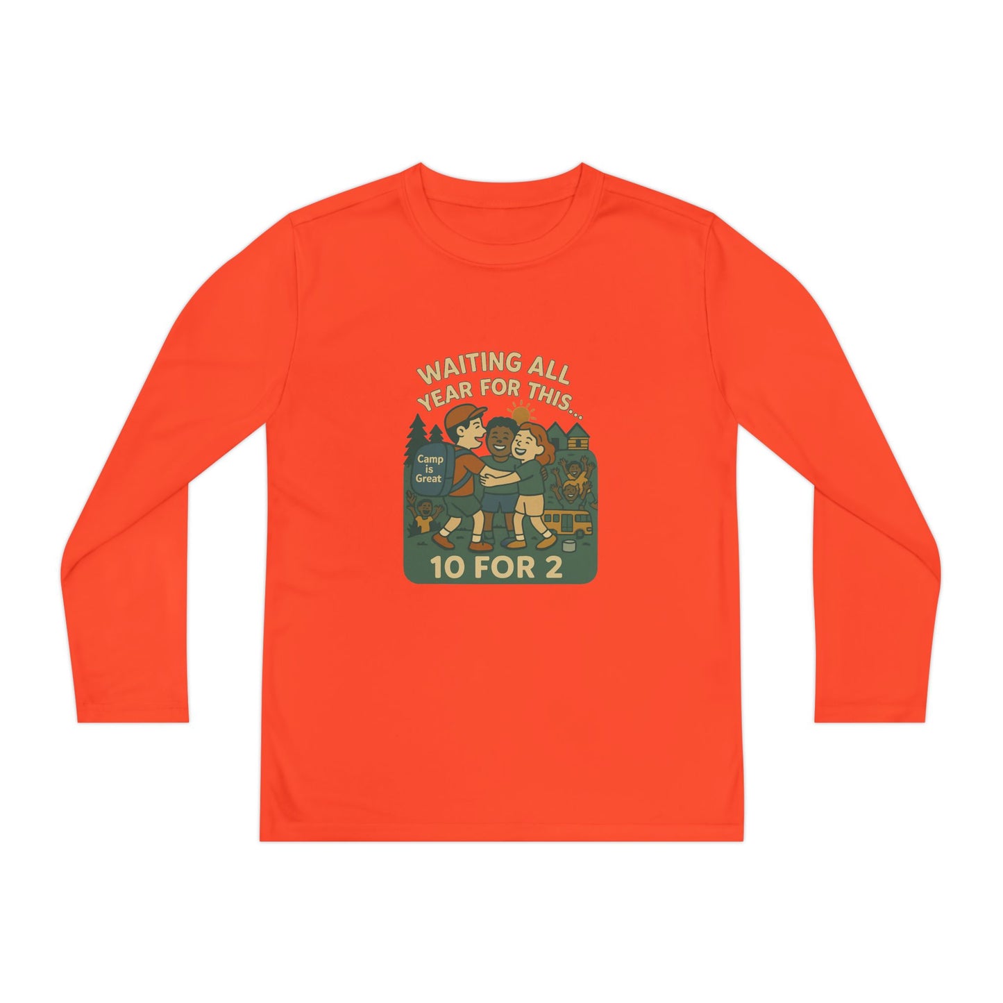 Youth Long Sleeve Competitor Tee Opening Day