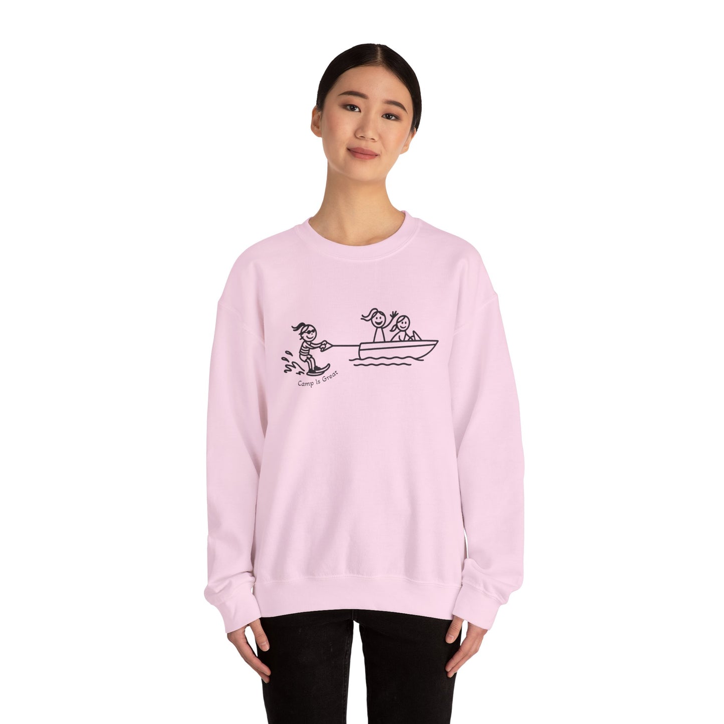 Unisex Heavy Blend™ Crewneck Sweatshirt Waterski