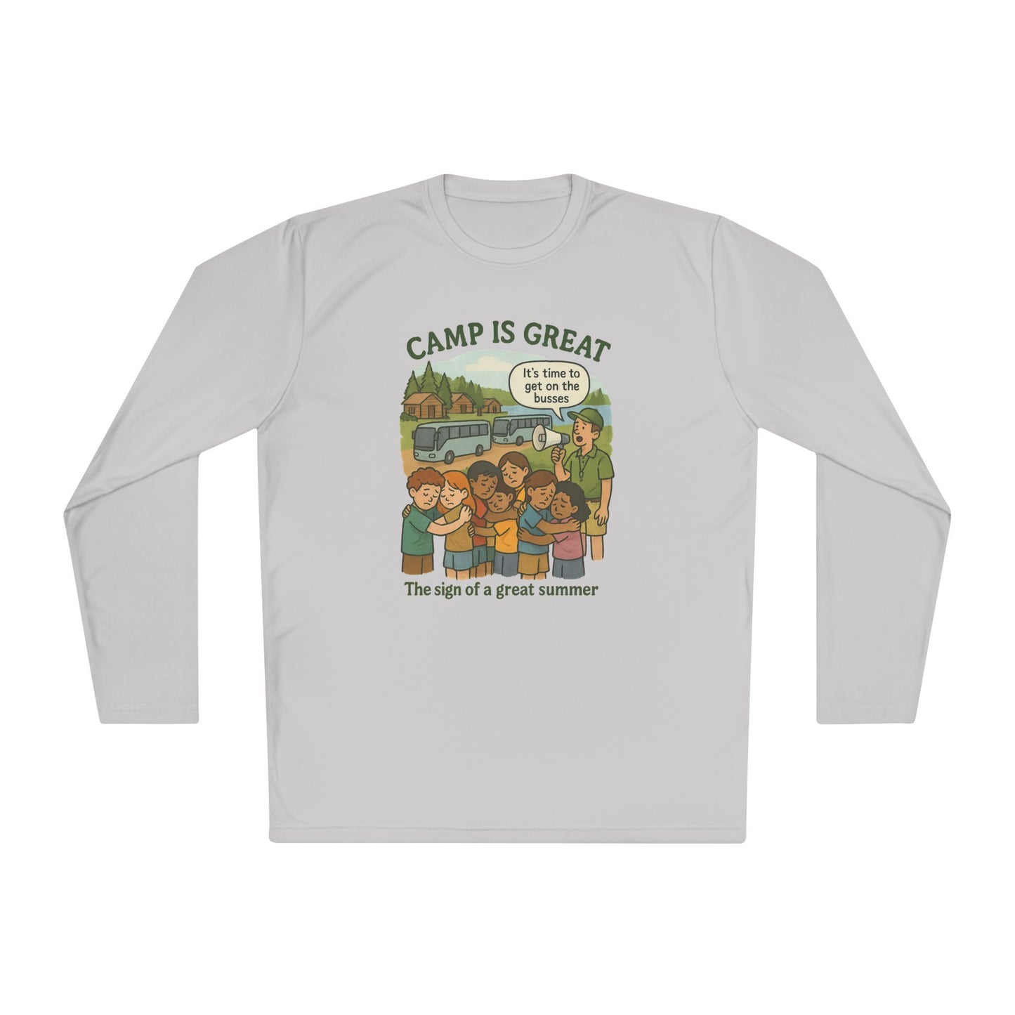 Unisex Lightweight Long Sleeve Tee Closing Day