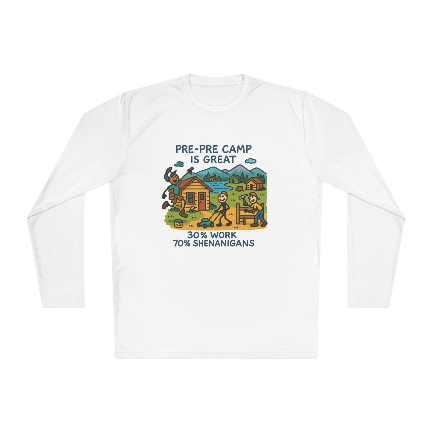 Unisex Lightweight Long Sleeve Tee Pre-Pre-Camp