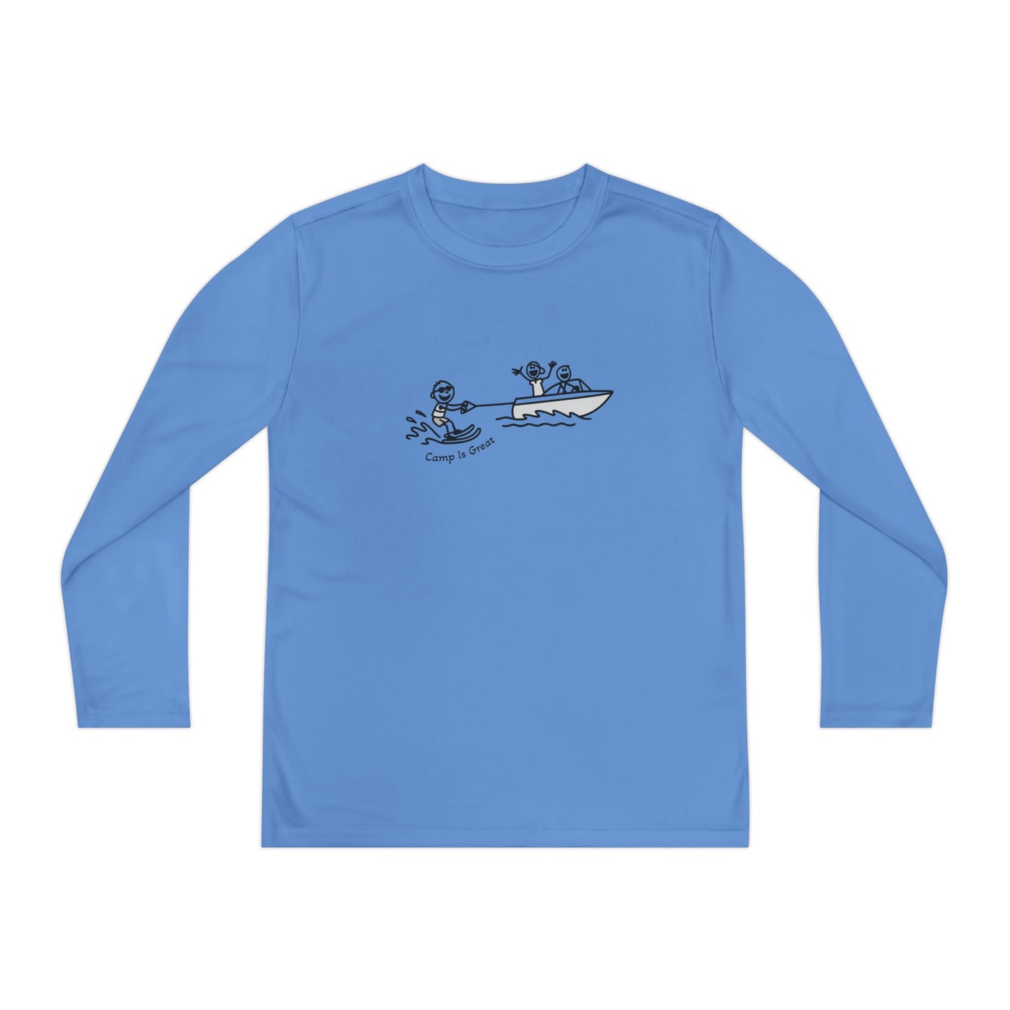 Youth Long Sleeve Competitor Tee Waterski