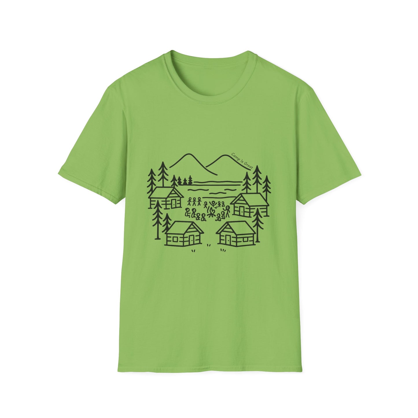 Unisex Softstyle T-Shirt Landscape