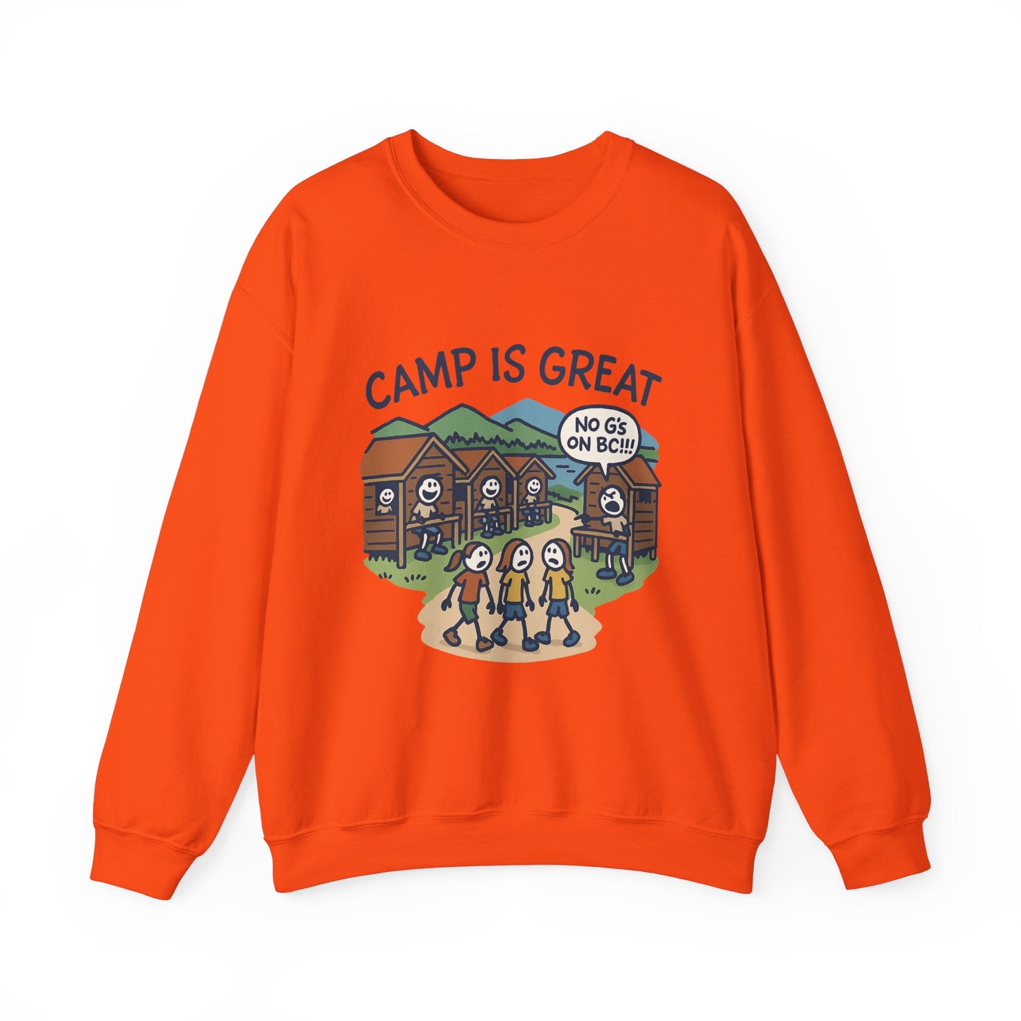 Unisex Heavy Blend™ Crewneck Sweatshirt No G's on BC