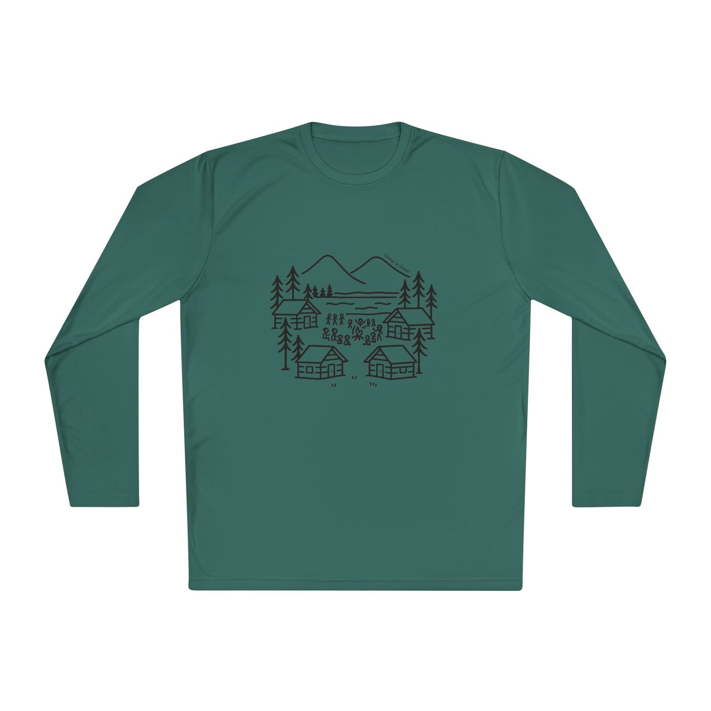 Unisex Lightweight Long Sleeve Tee Landscape