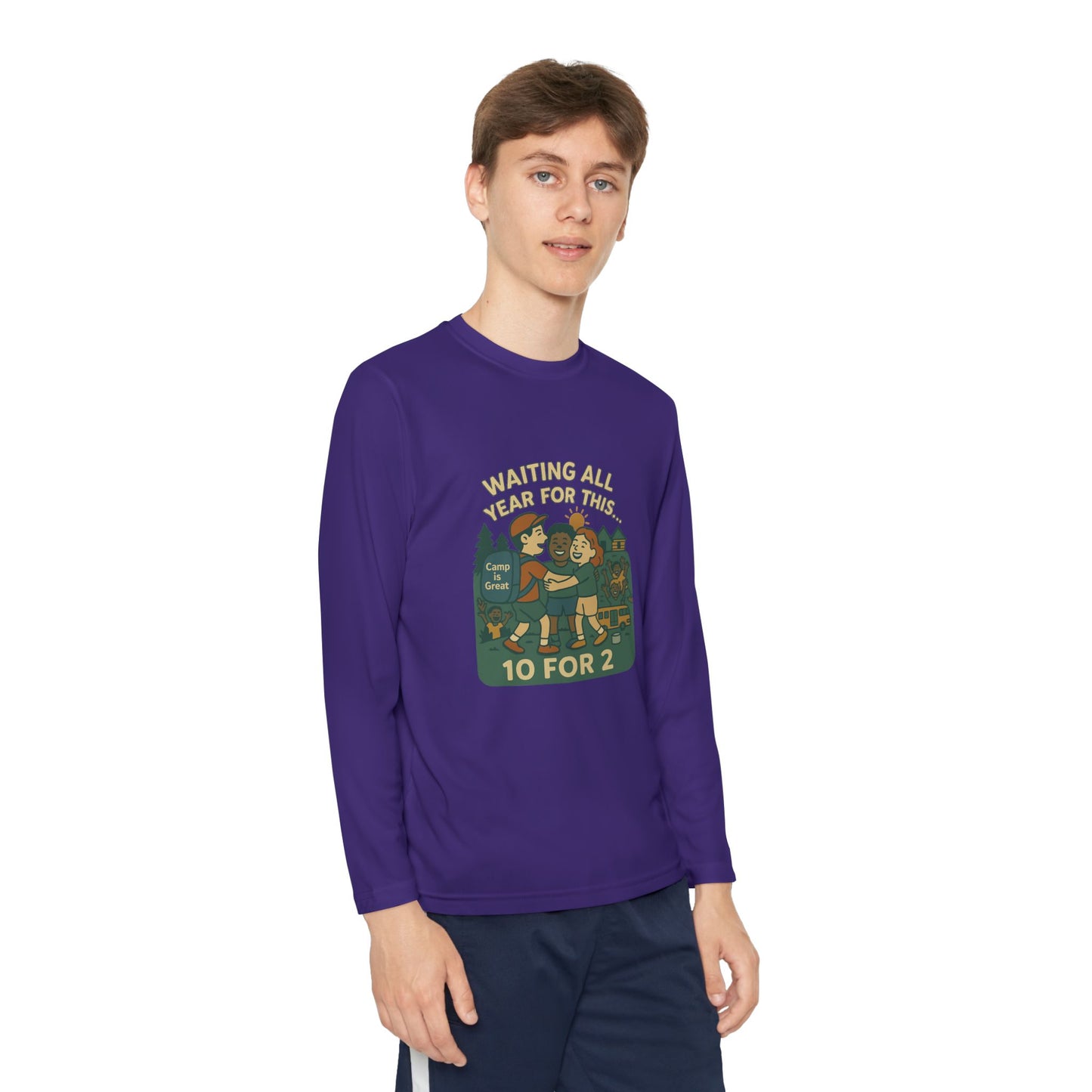 Youth Long Sleeve Competitor Tee Opening Day