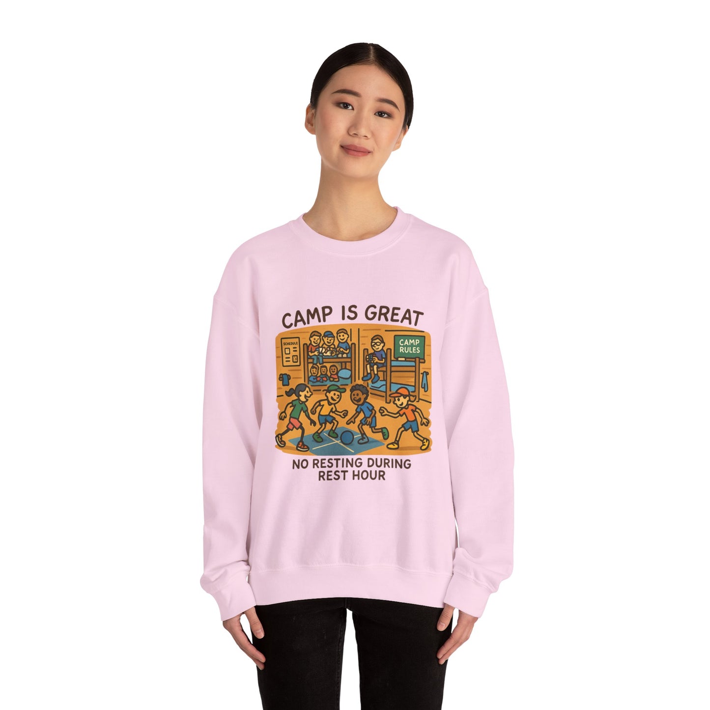Unisex Heavy Blend™ Crewneck Sweatshirt Rest Hour