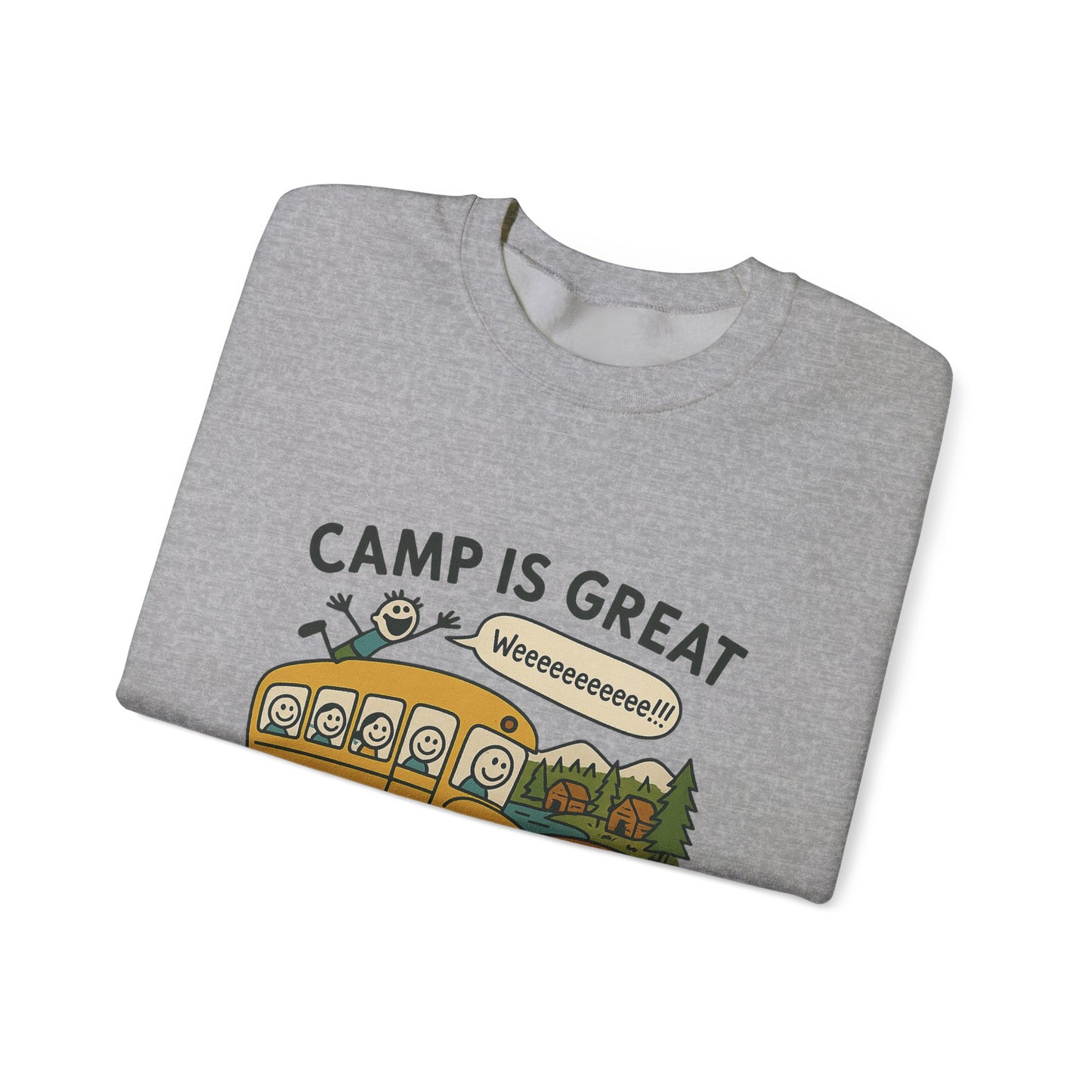 Unisex Heavy Blend™ Crewneck Sweatshirt Bus