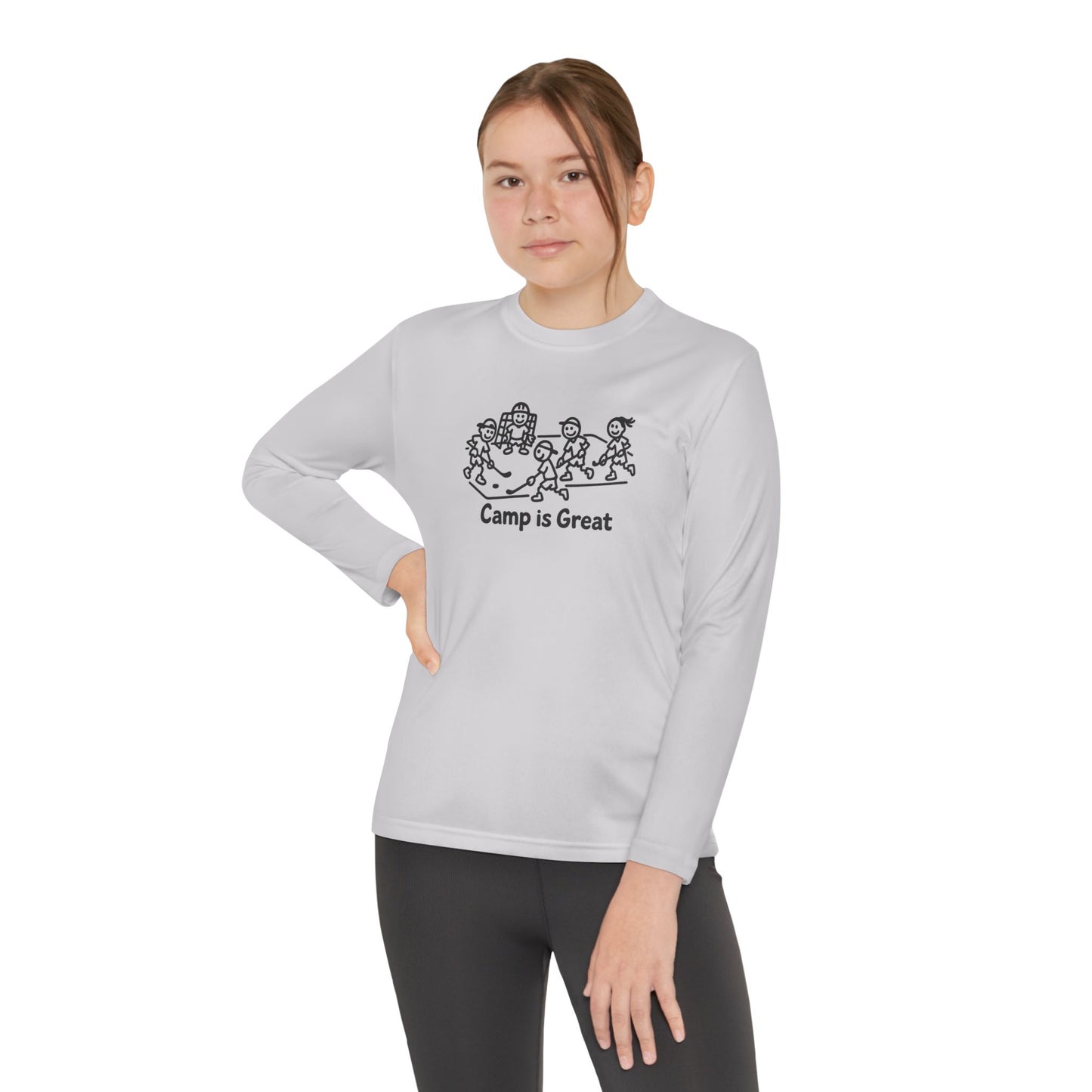 Youth Long Sleeve Competitor Tee Hockey