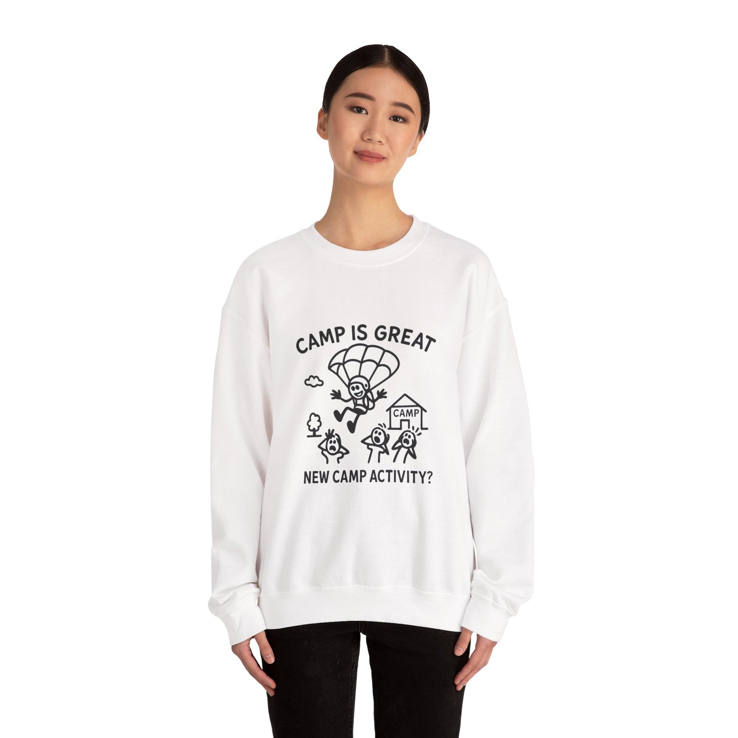 Unisex Heavy Blend™ Crewneck Sweatshirt Skydiving