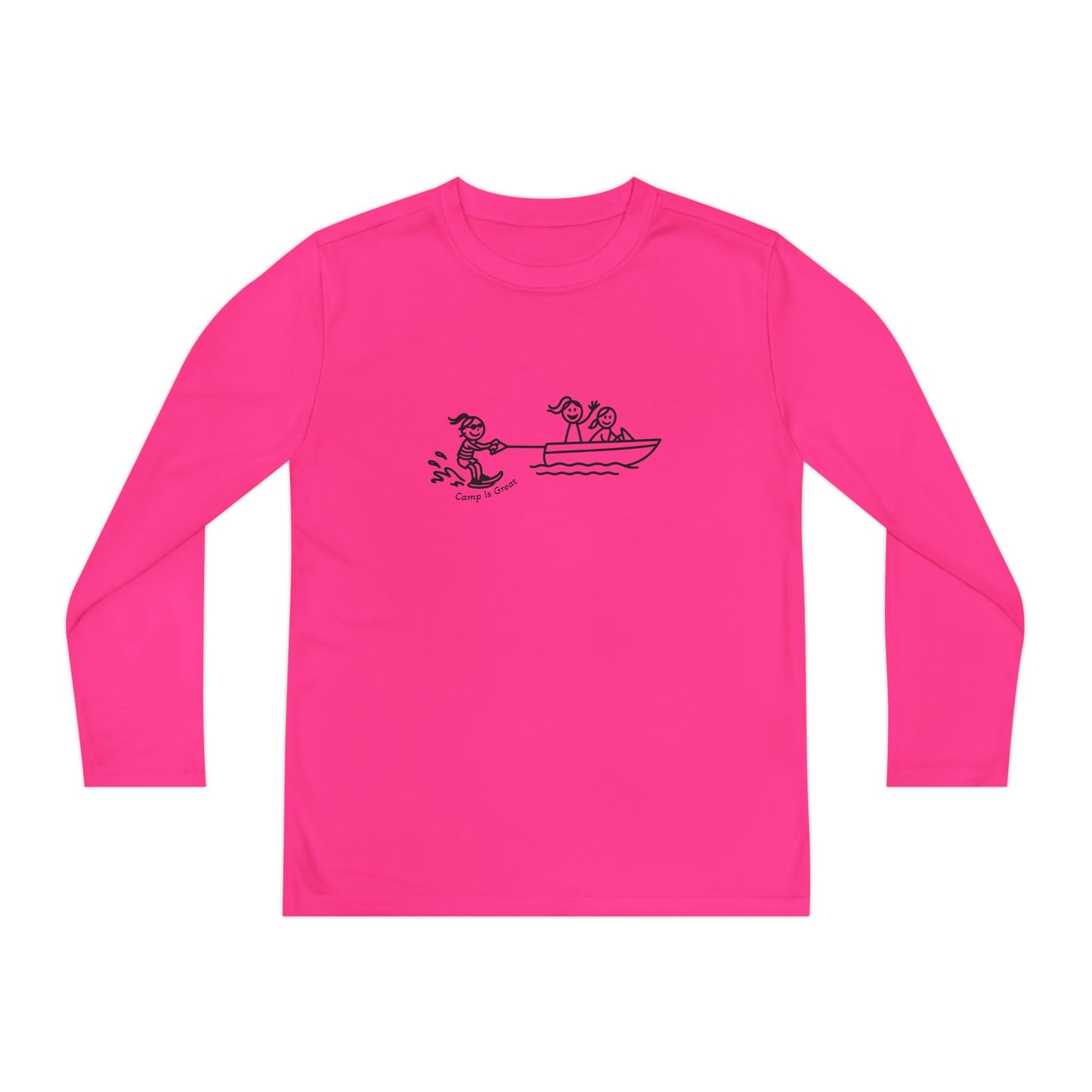 Youth Long Sleeve Competitor Tee Waterski