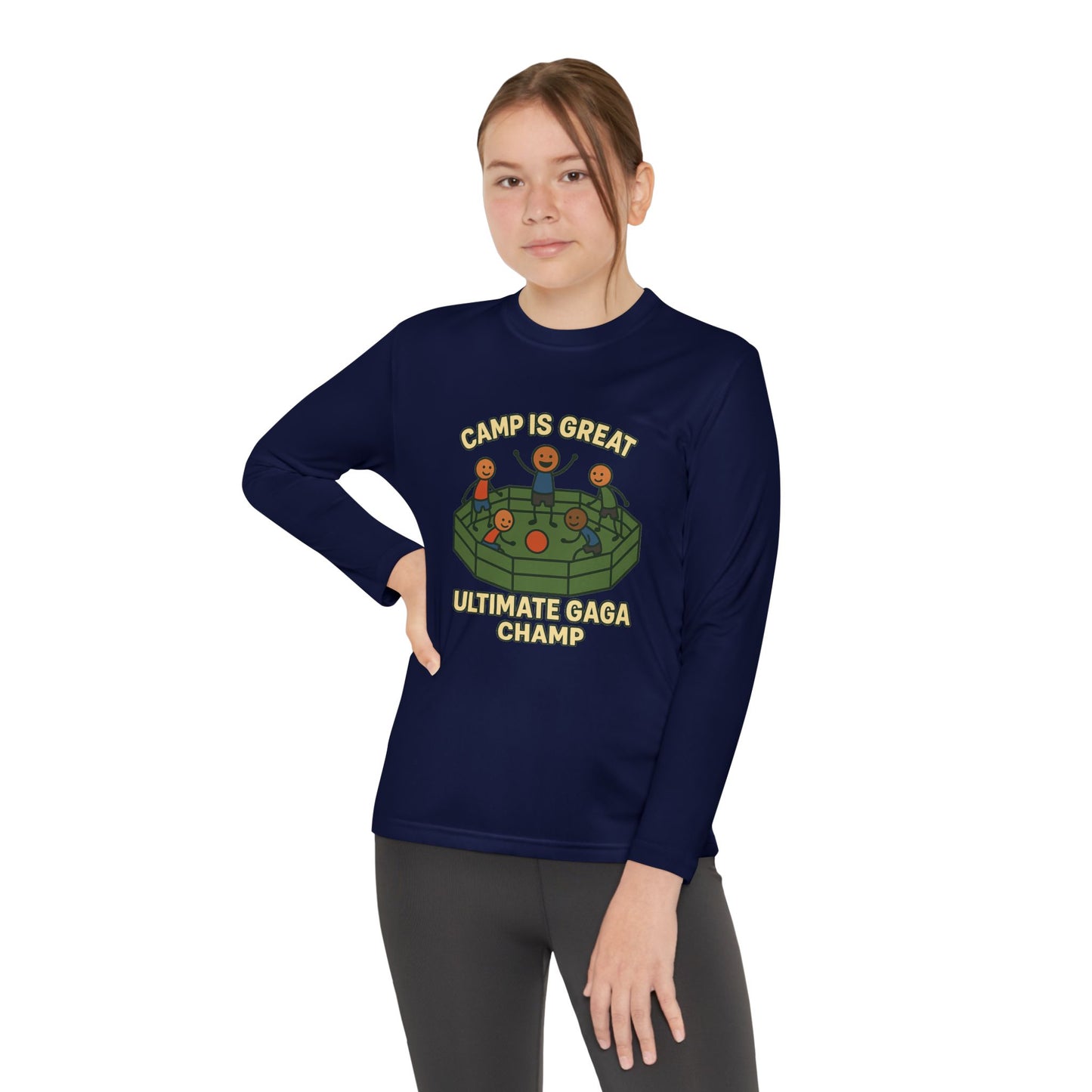 Youth Long Sleeve Competitor Tee GA Champ