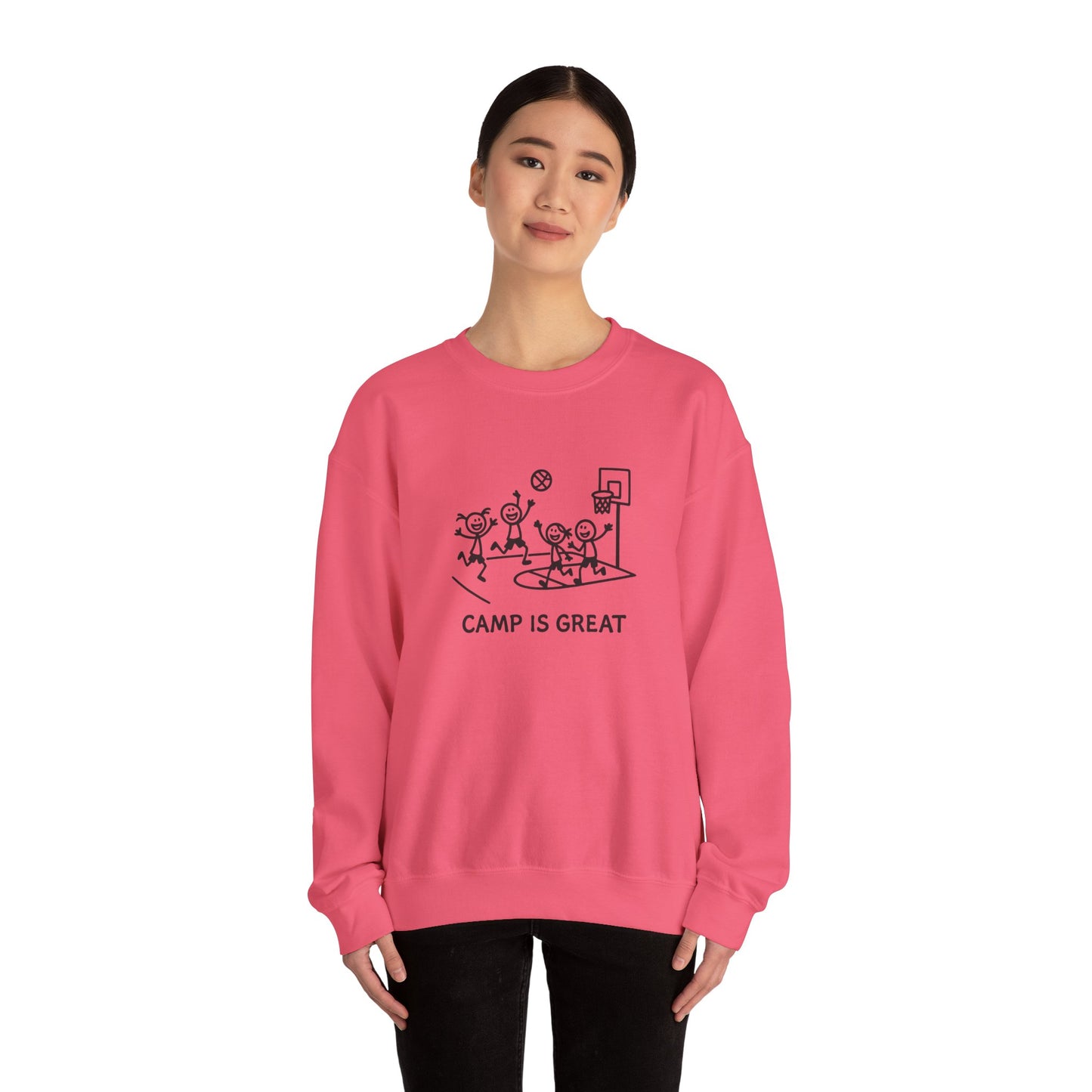 Unisex Heavy Blend™ Crewneck Sweatshirt Basketball