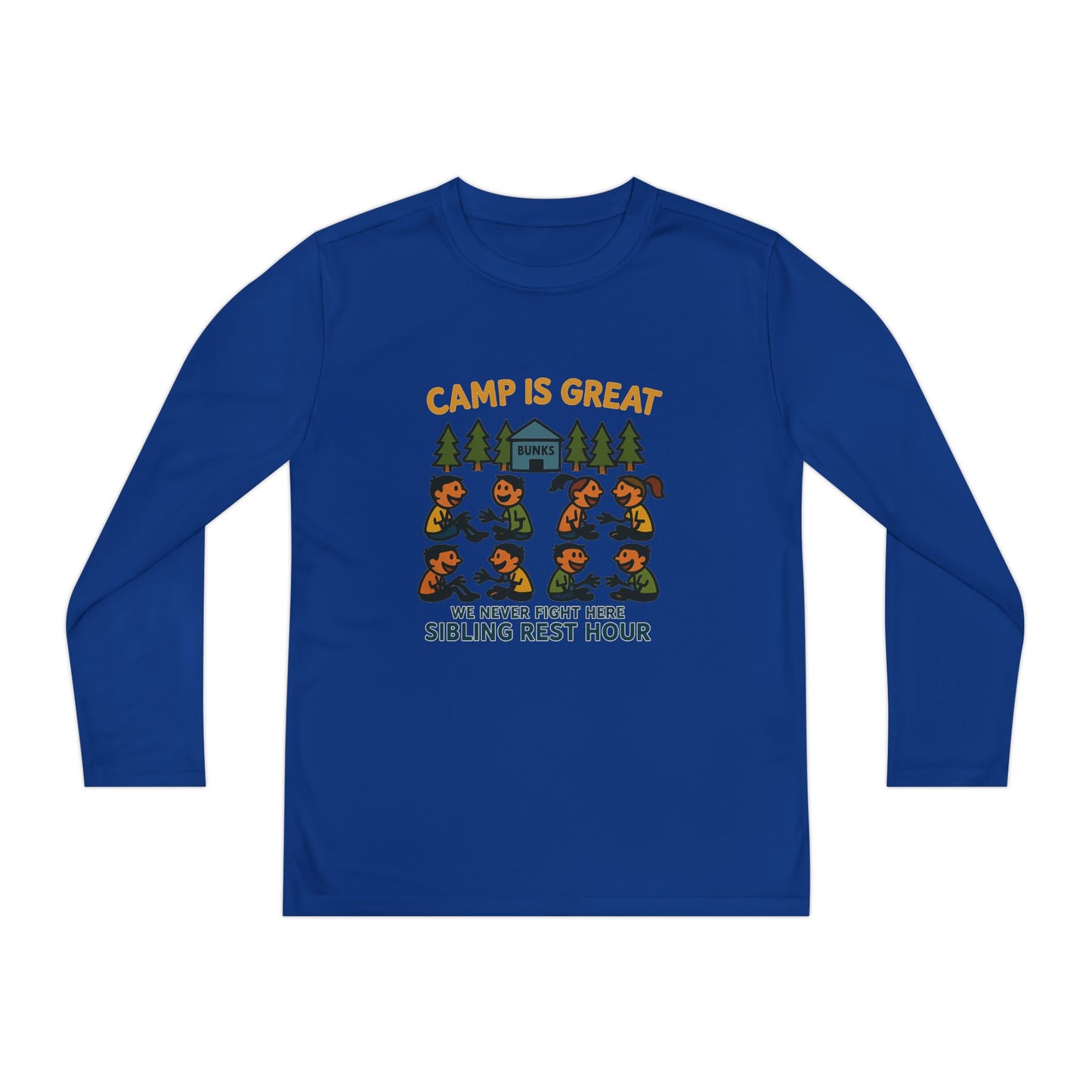 Youth Long Sleeve Competitor Tee Sibling Rest Hour