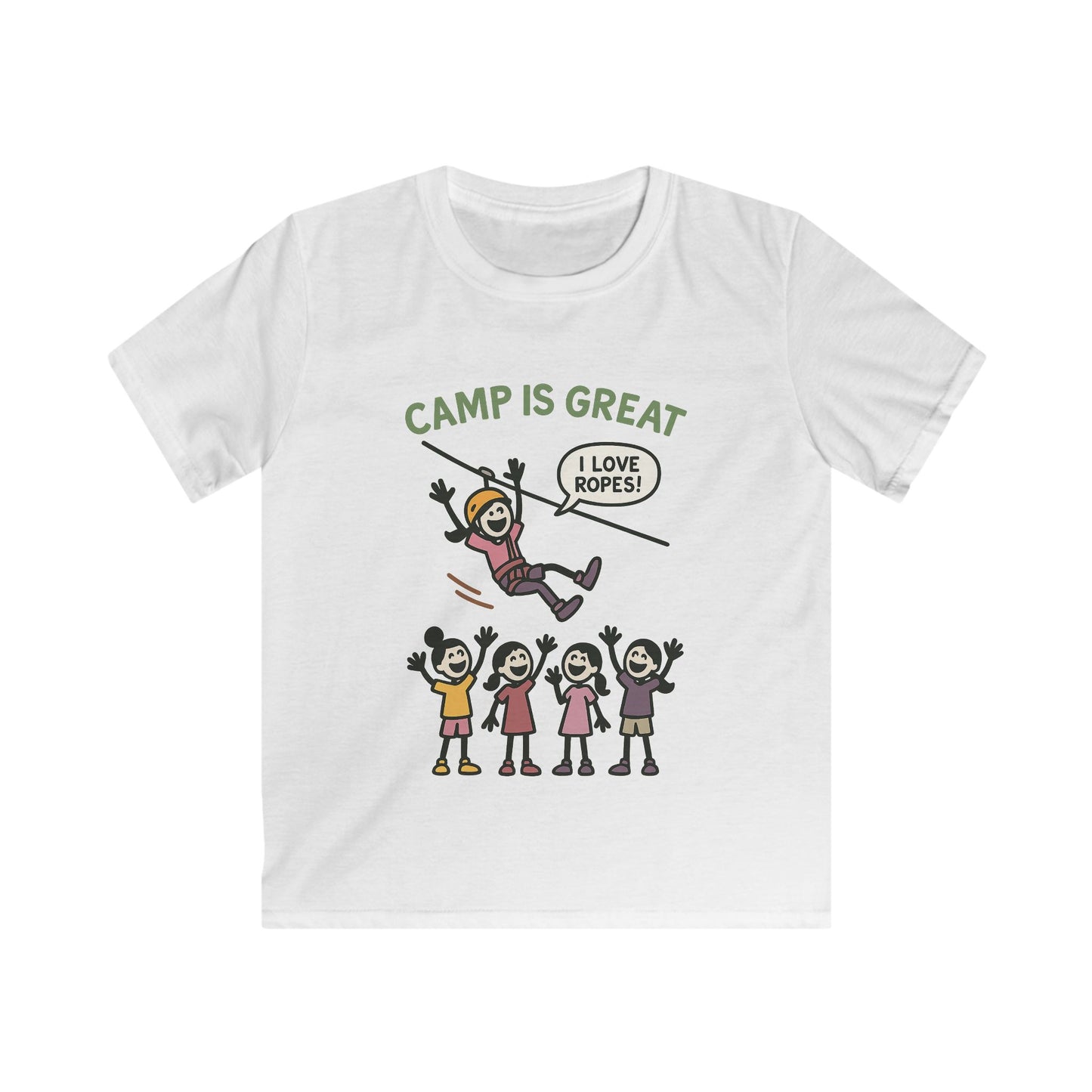 Kids Softstyle Tee Ropes