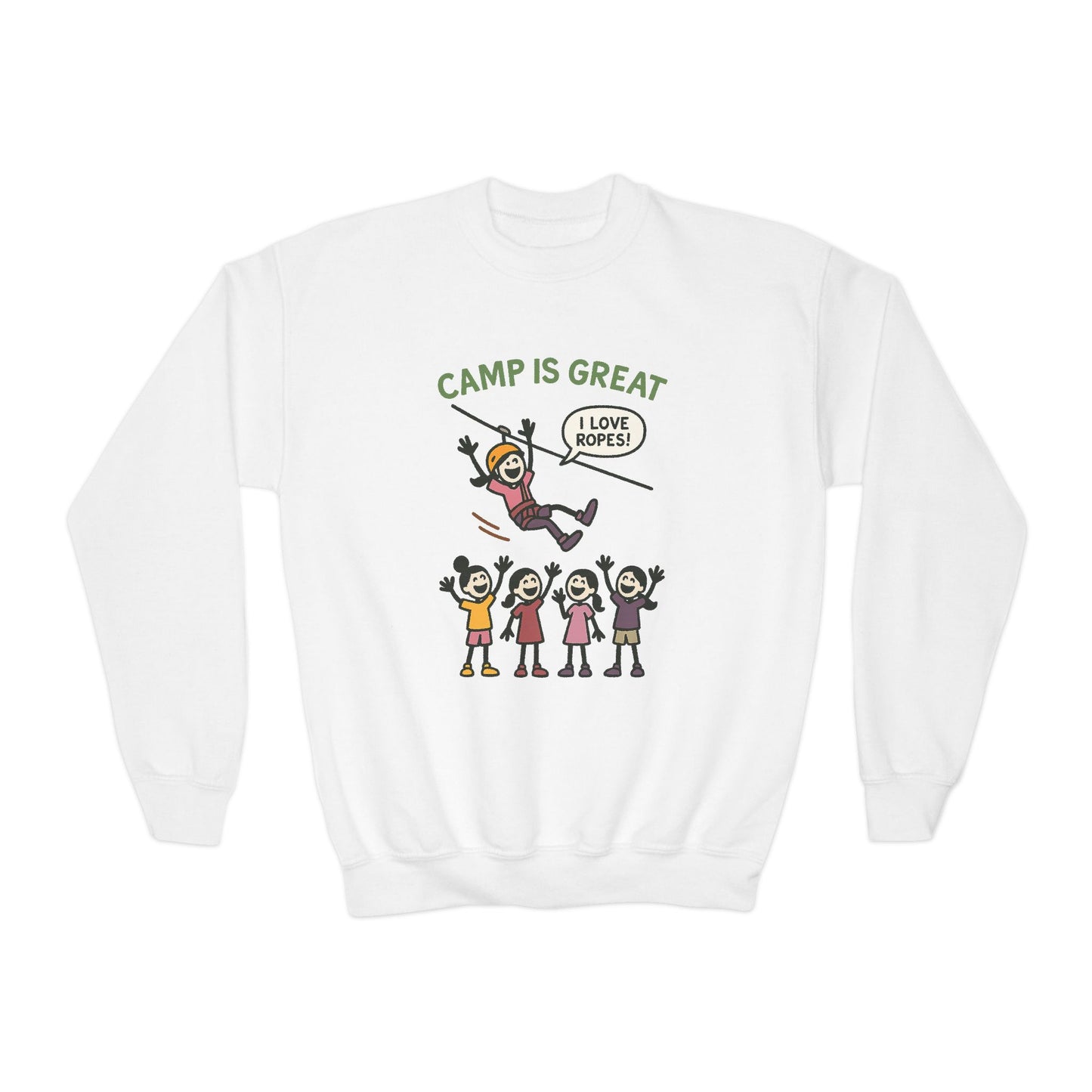 Youth Crewneck Sweatshirt Ropes