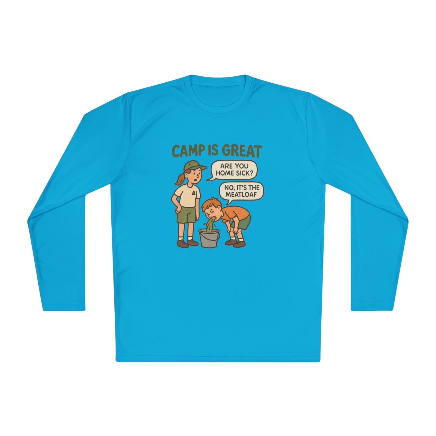 Unisex Lightweight Long Sleeve Tee Meatloaf