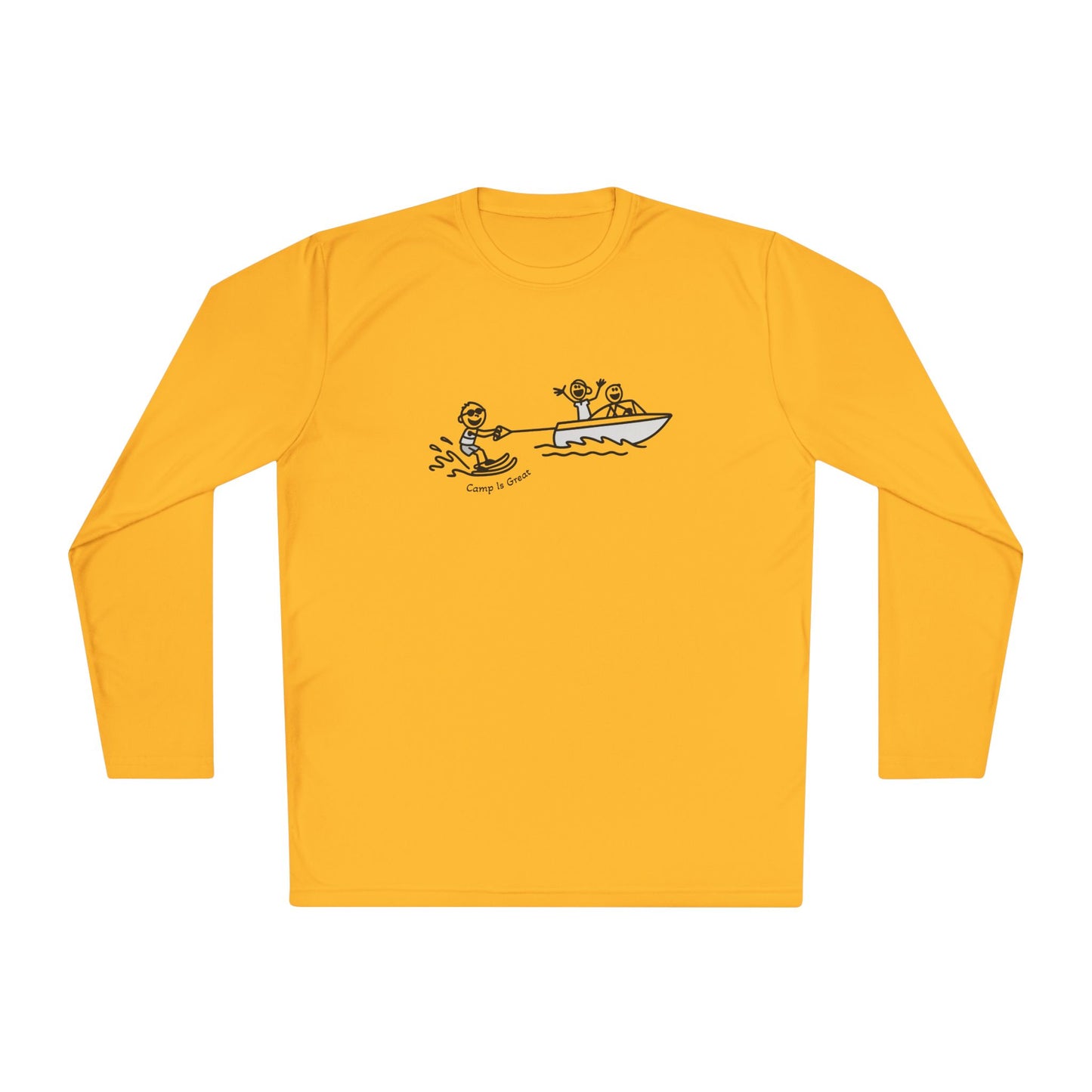 Unisex Lightweight Long Sleeve Tee Waterski