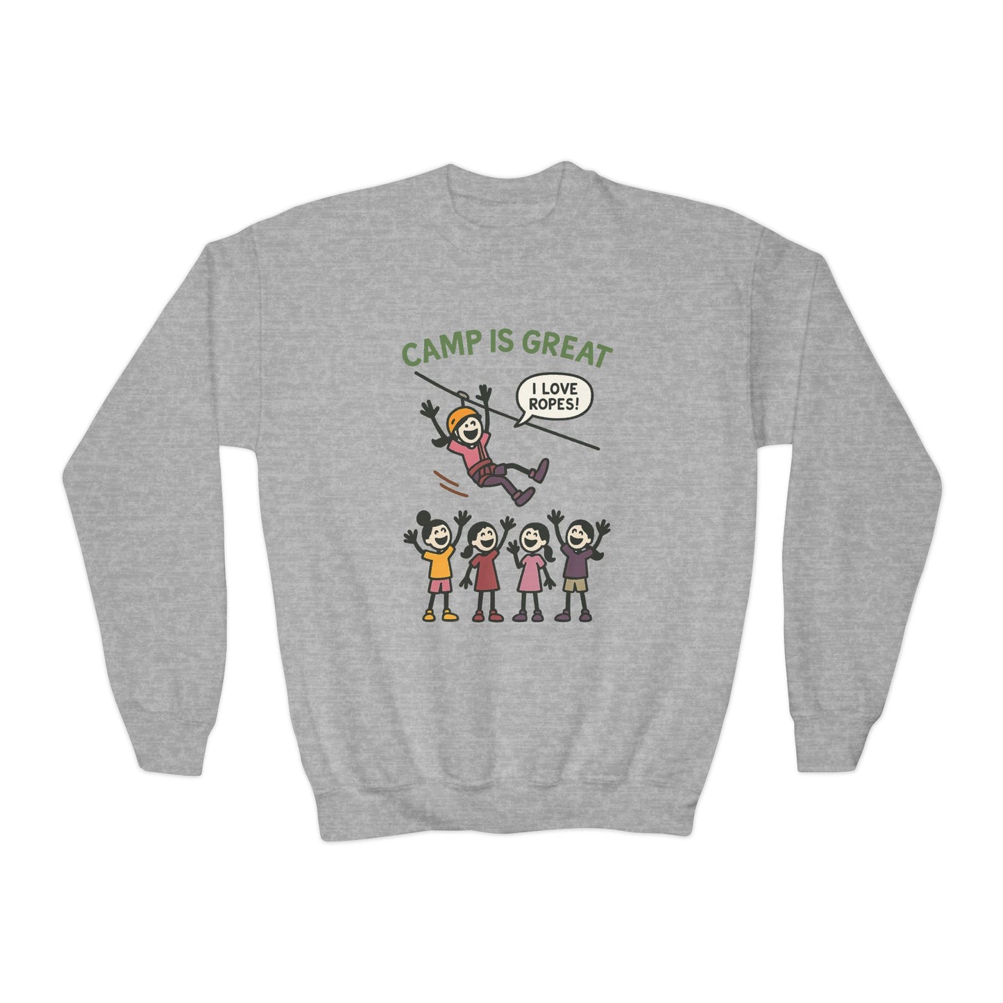 Youth Crewneck Sweatshirt Ropes