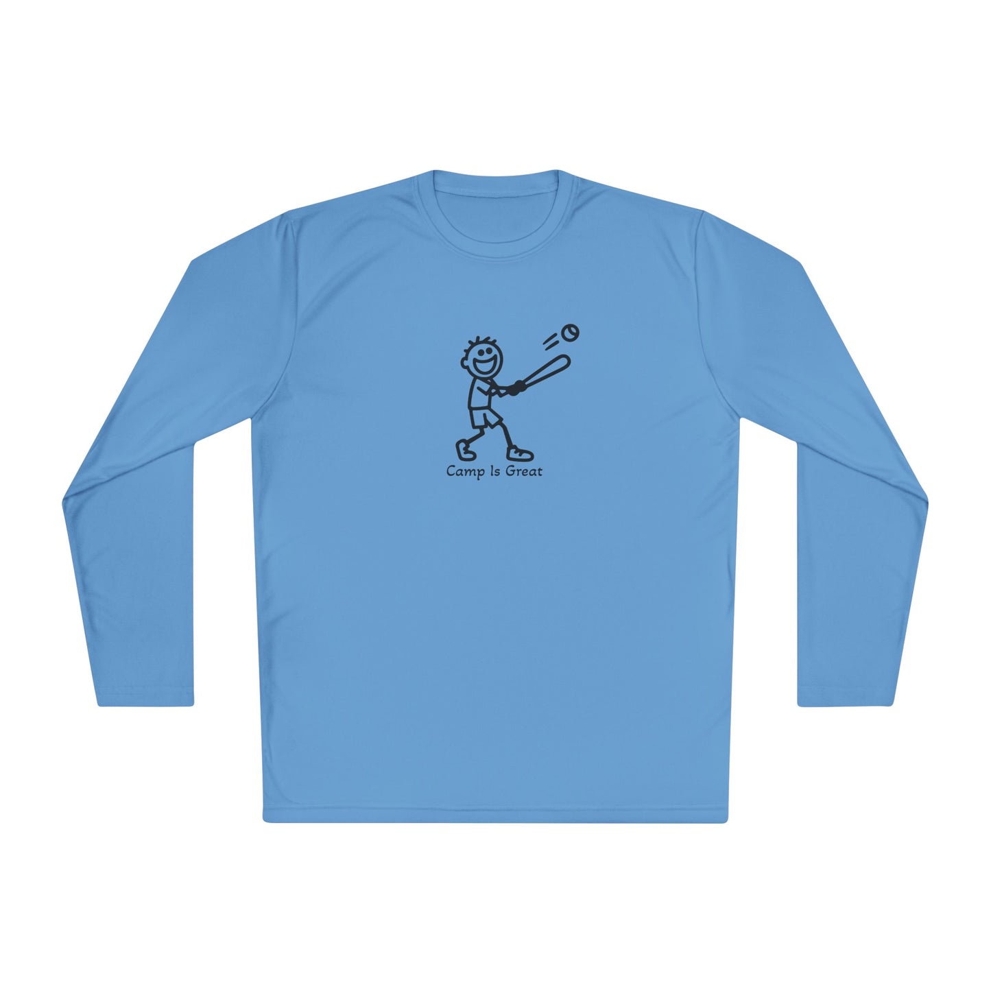 Unisex Lightweight Long Sleeve Tee Baseball