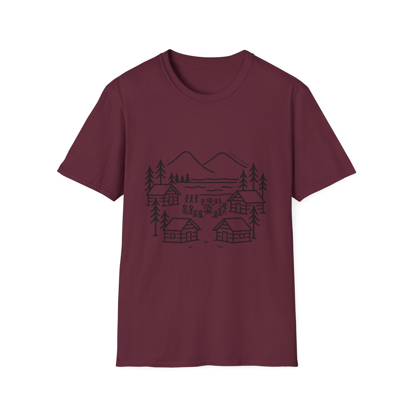 Unisex Softstyle T-Shirt Landscape