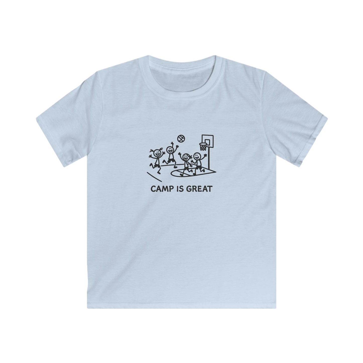 Kids Softstyle Tee Baseketball
