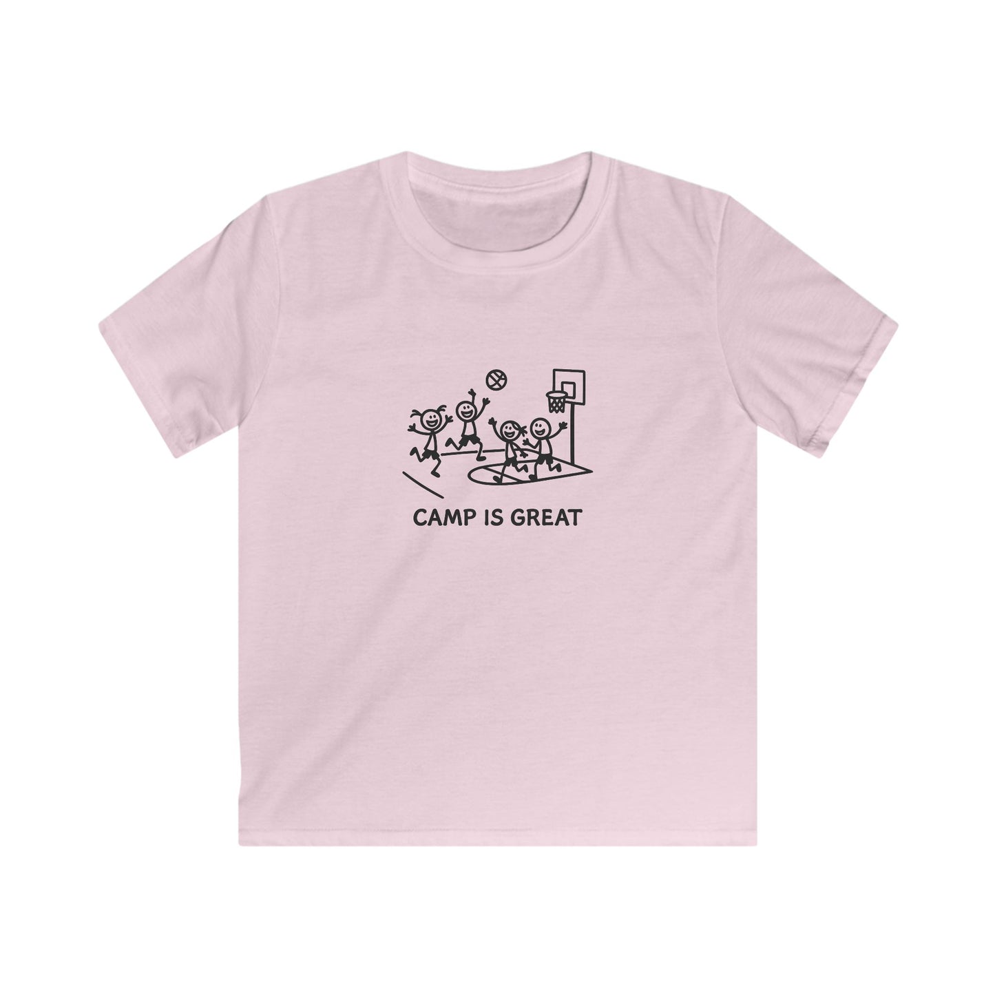Kids Softstyle Tee Baseketball