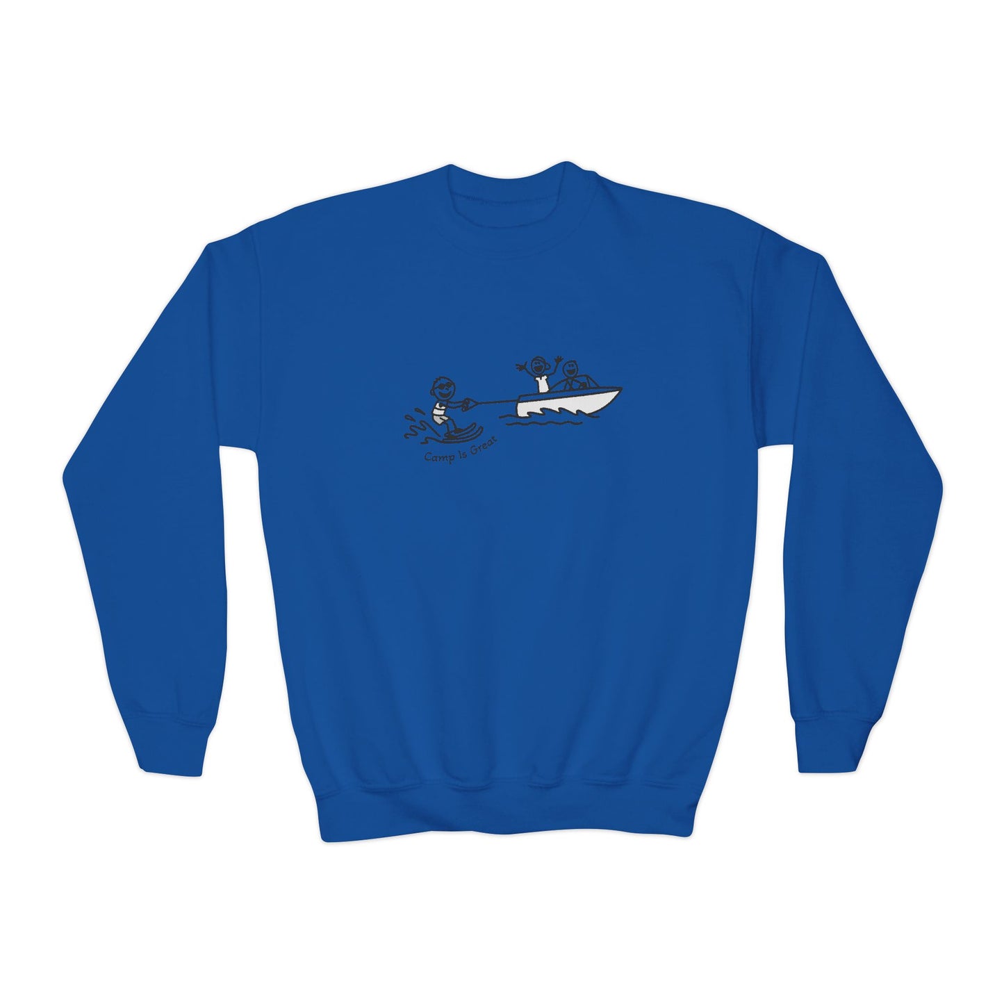 Youth Crewneck Sweatshirt Waterski