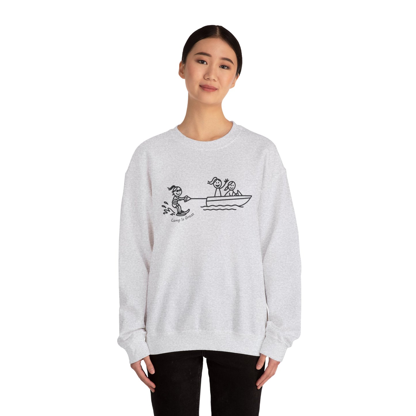 Unisex Heavy Blend™ Crewneck Sweatshirt Waterski
