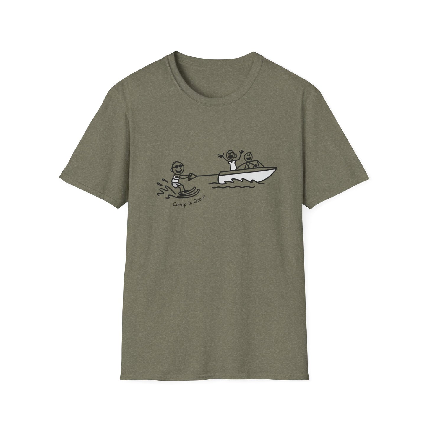 Unisex Softstyle T-Shirt Waterski