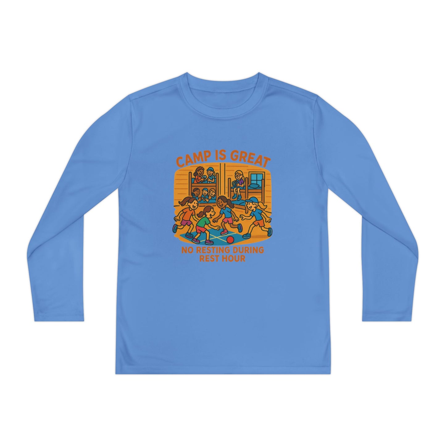 Youth Long Sleeve Competitor Tee Rest Hour