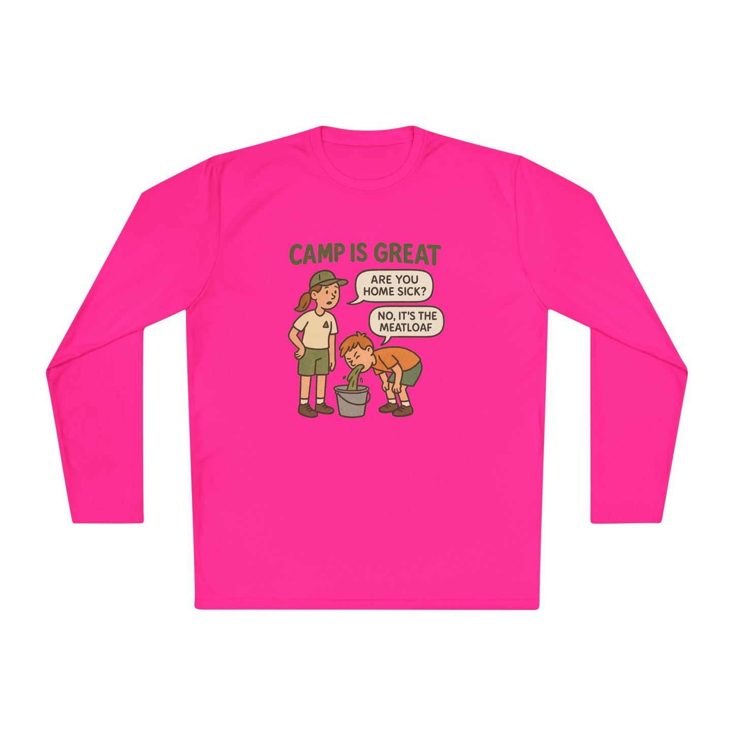 Unisex Lightweight Long Sleeve Tee Meatloaf