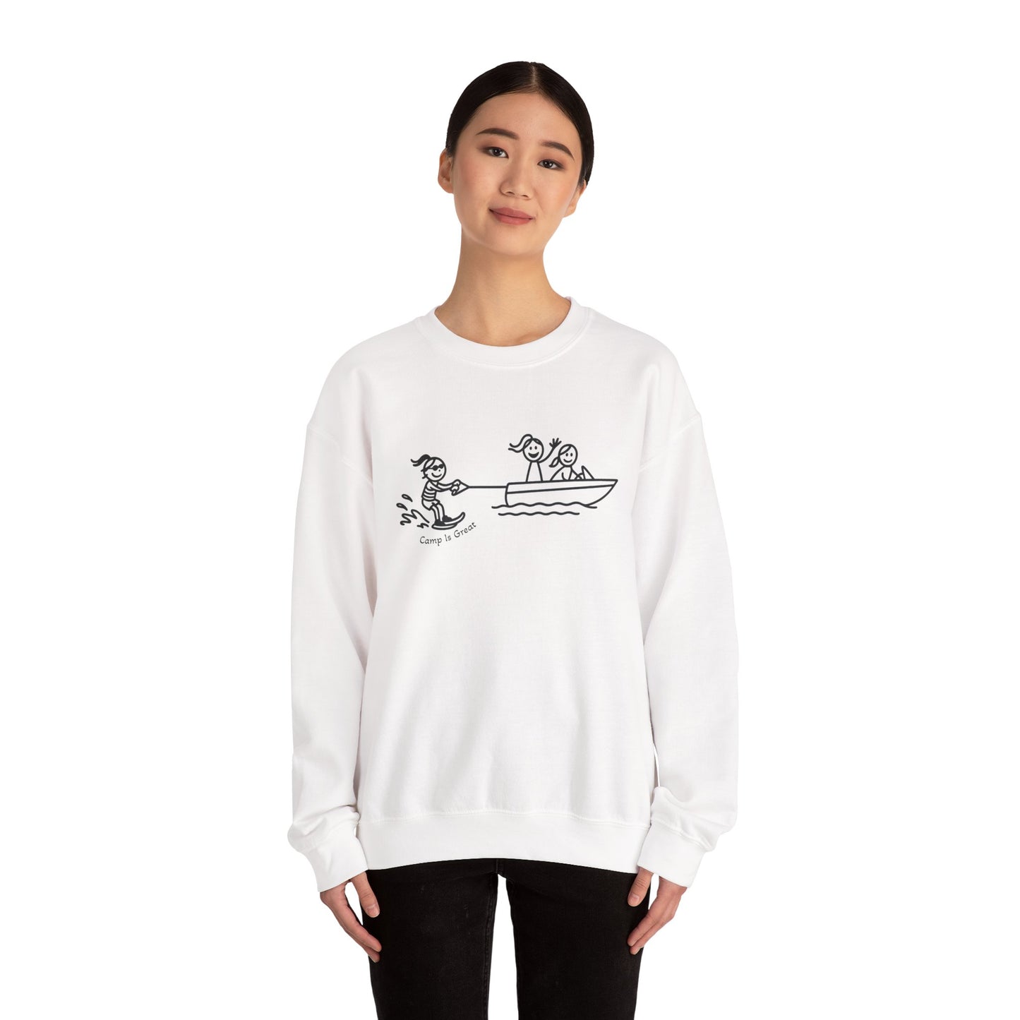 Unisex Heavy Blend™ Crewneck Sweatshirt Waterski