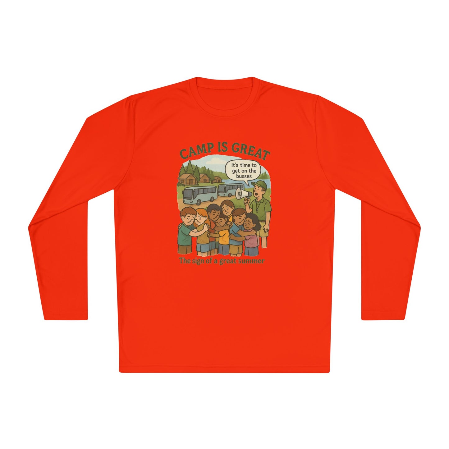 Unisex Lightweight Long Sleeve Tee Closing Day
