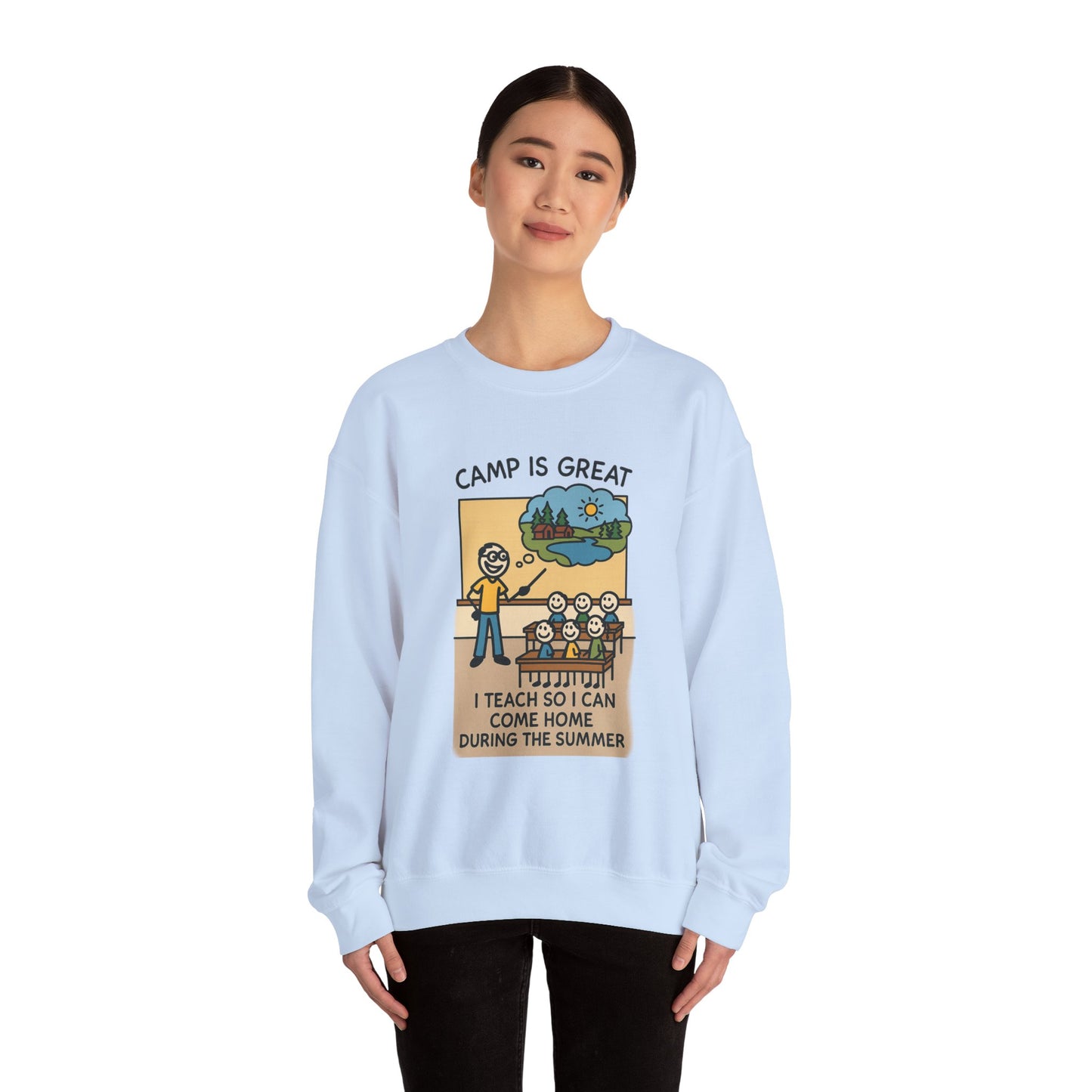Unisex Heavy Blend™ Crewneck Sweatshirt Teacher